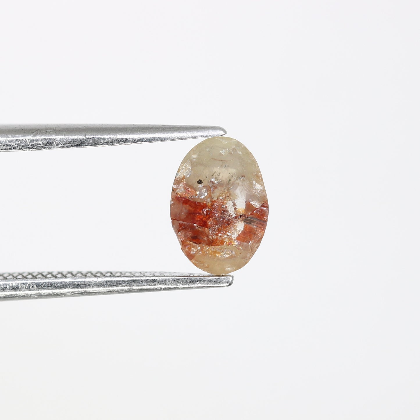 0.66 Carat Oval Shape Natural Loose Fancy Red Diamond (7.20 MM) for Promise Ring - Unique Gemstone for Custom Jewelry Designs - JayKrishna Diamond