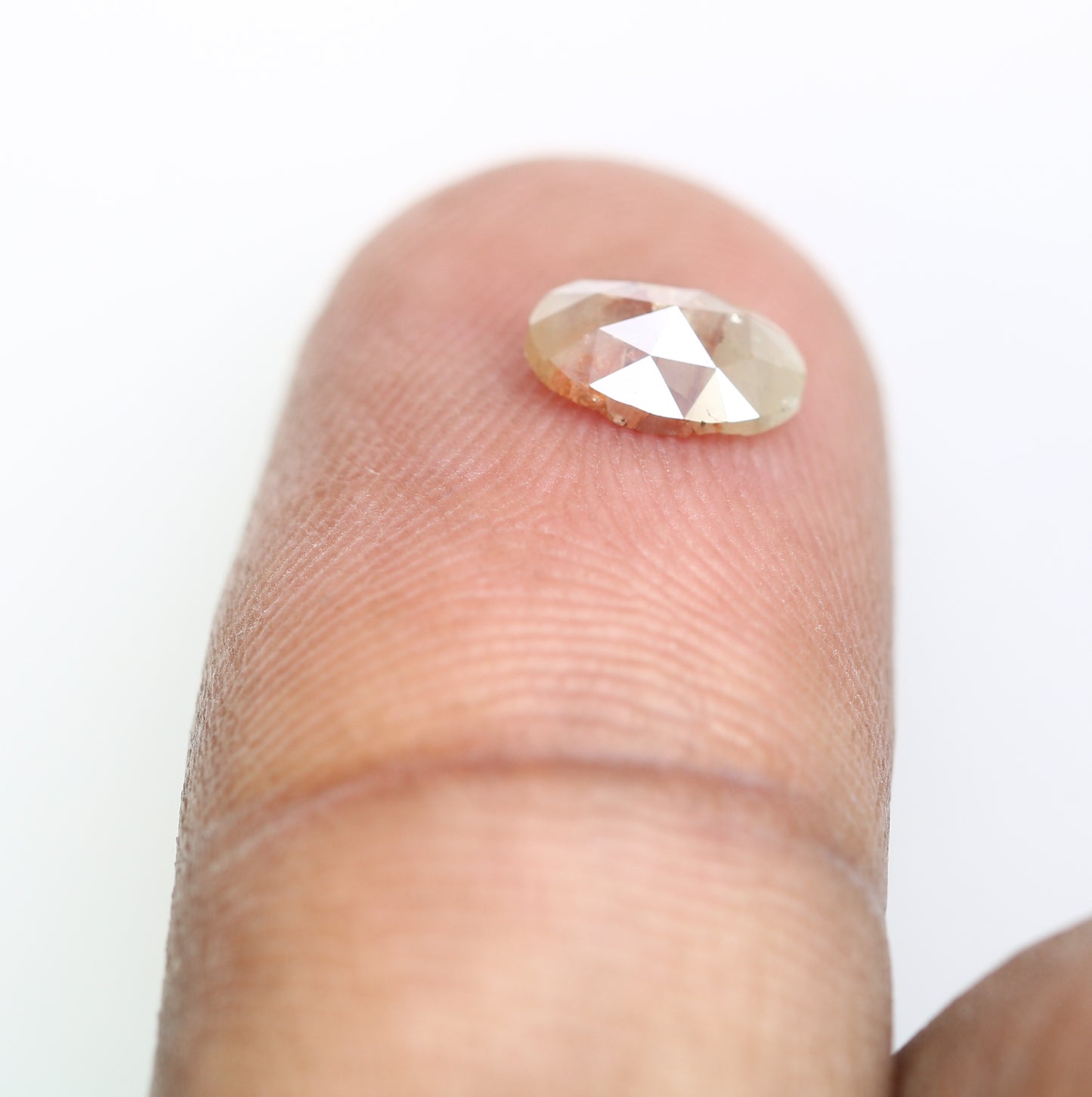 0.66 Carat Oval Shape Natural Loose Fancy Red Diamond (7.20 MM) for Promise Ring - Unique Gemstone for Custom Jewelry Designs - JayKrishna Diamond