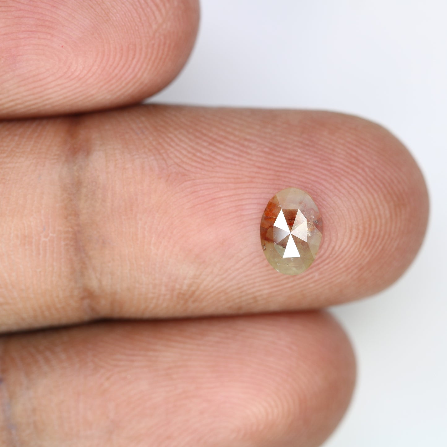 0.66 Carat Oval Shape Natural Loose Fancy Red Diamond (7.20 MM) for Promise Ring - Unique Gemstone for Custom Jewelry Designs - JayKrishna Diamond