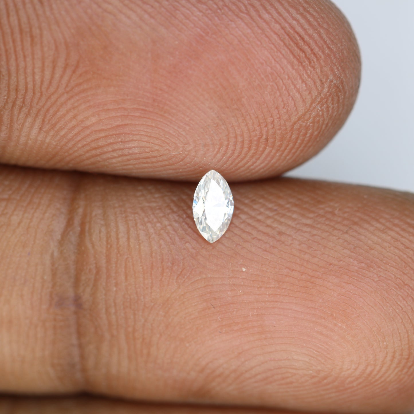 0.17 CT White Marquise Shape Salt and Pepper Loose Diamond - Perfect for Engagement Rings, Necklaces, Earrings, and Custom Jewelry - JayKrishna Diamond