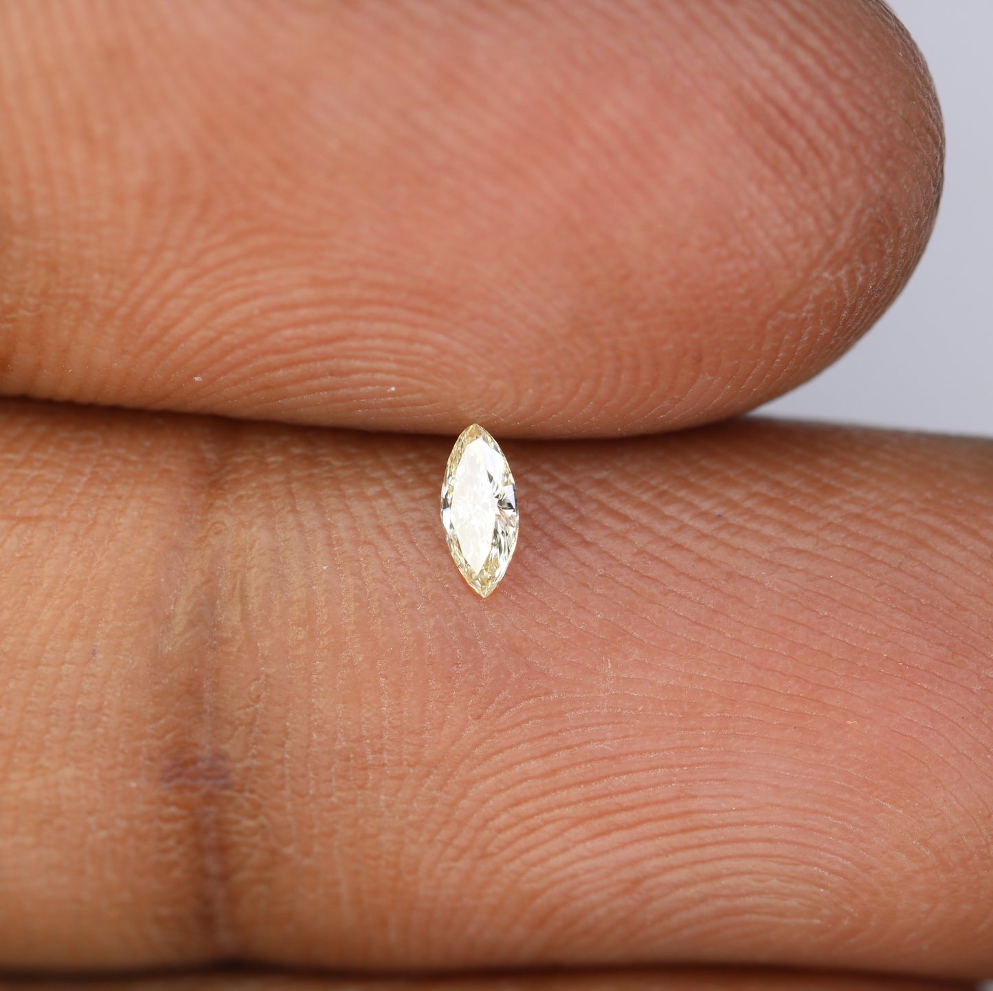 0.10 CT Marquise Cut Light Yellow Natural Diamond for Engagement Rings & Custom Jewelry - JayKrishna Diamond