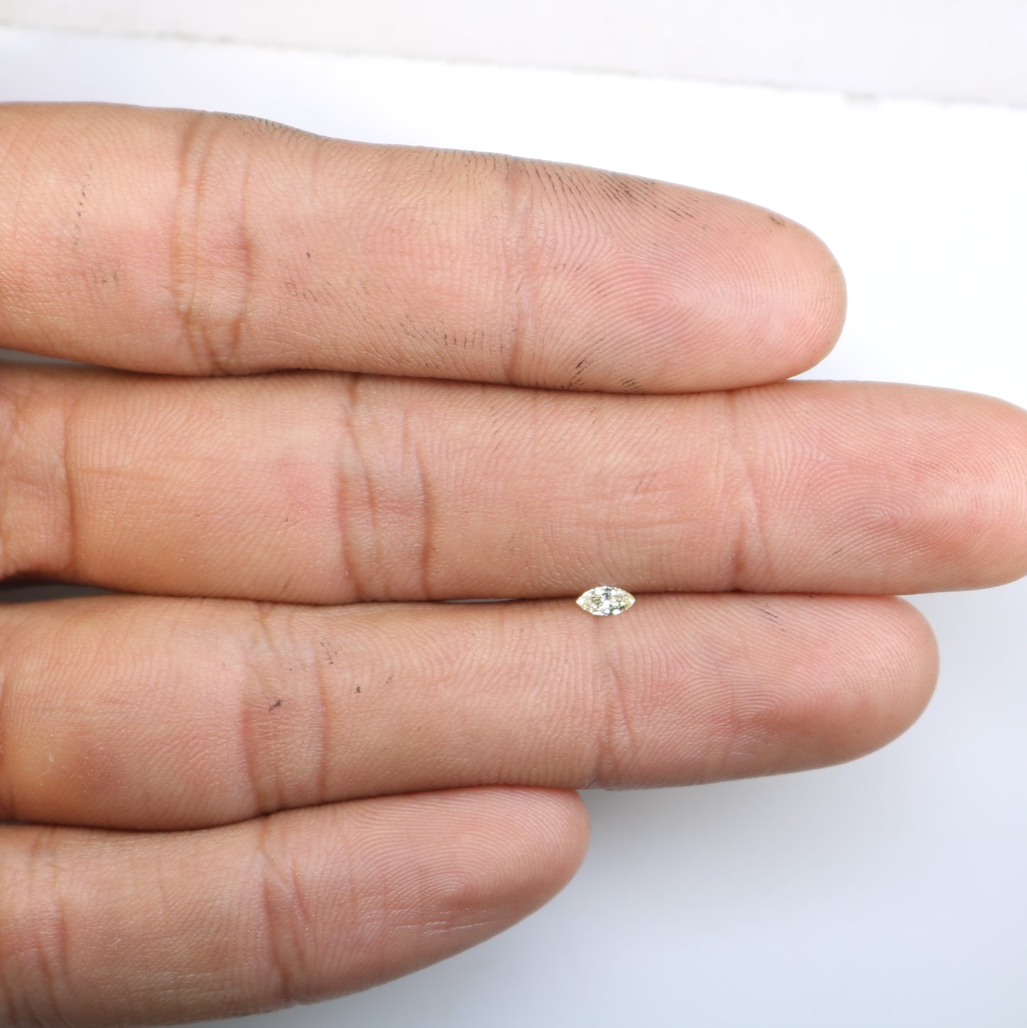0.10 CT Marquise Cut Light Yellow Natural Diamond for Engagement Rings & Custom Jewelry - JayKrishna Diamond