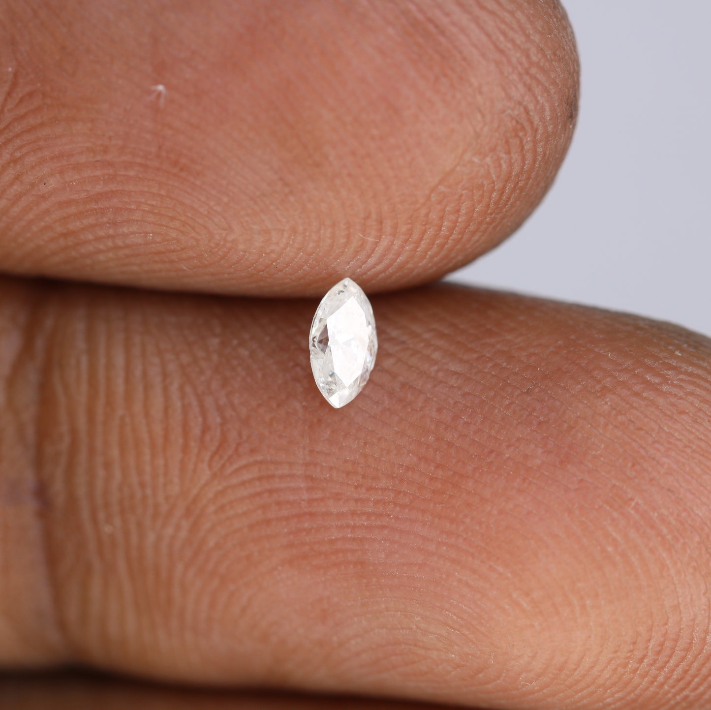 0.16 CT Marquise Cut White Natural Diamond - Perfect Loose Gemstone for Elegant Engagement Rings - JayKrishna Diamond