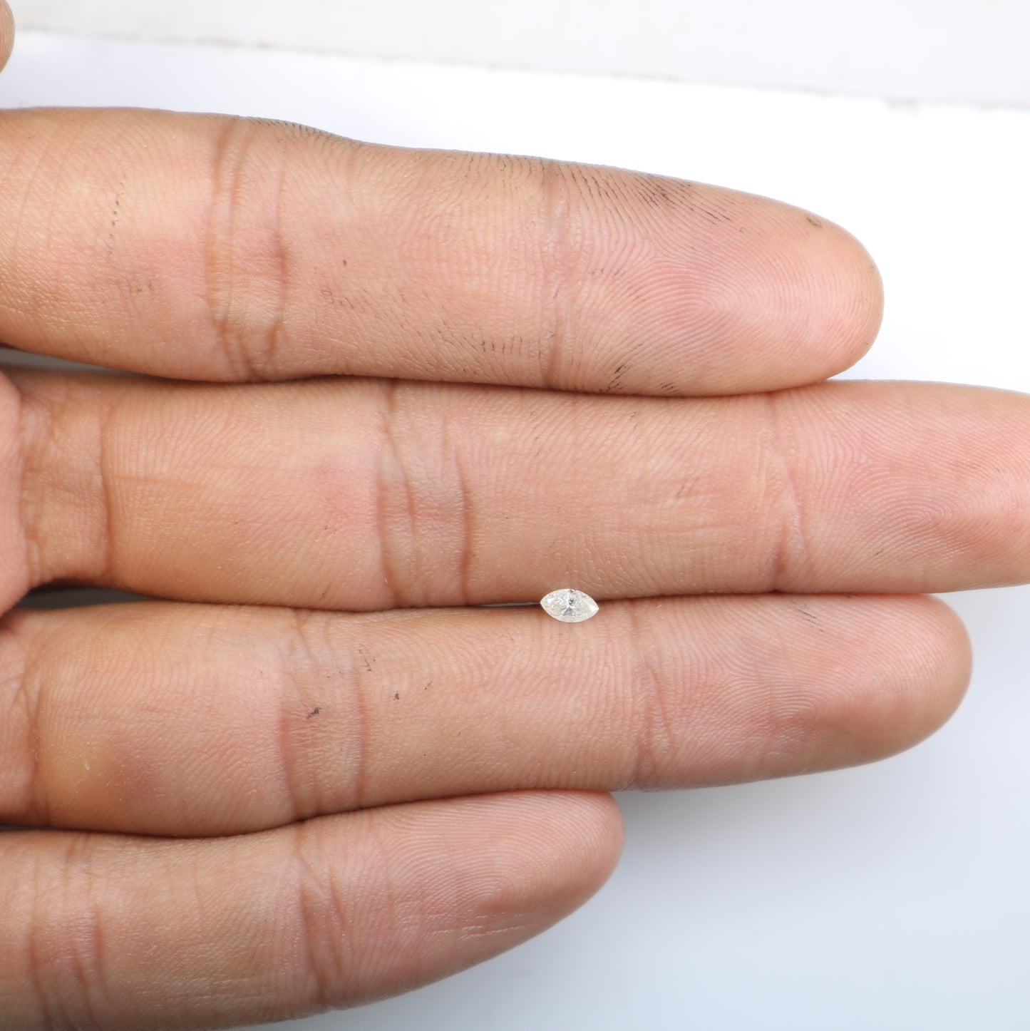 0.16 CT Marquise Cut White Natural Diamond - Perfect Loose Gemstone for Elegant Engagement Rings - JayKrishna Diamond