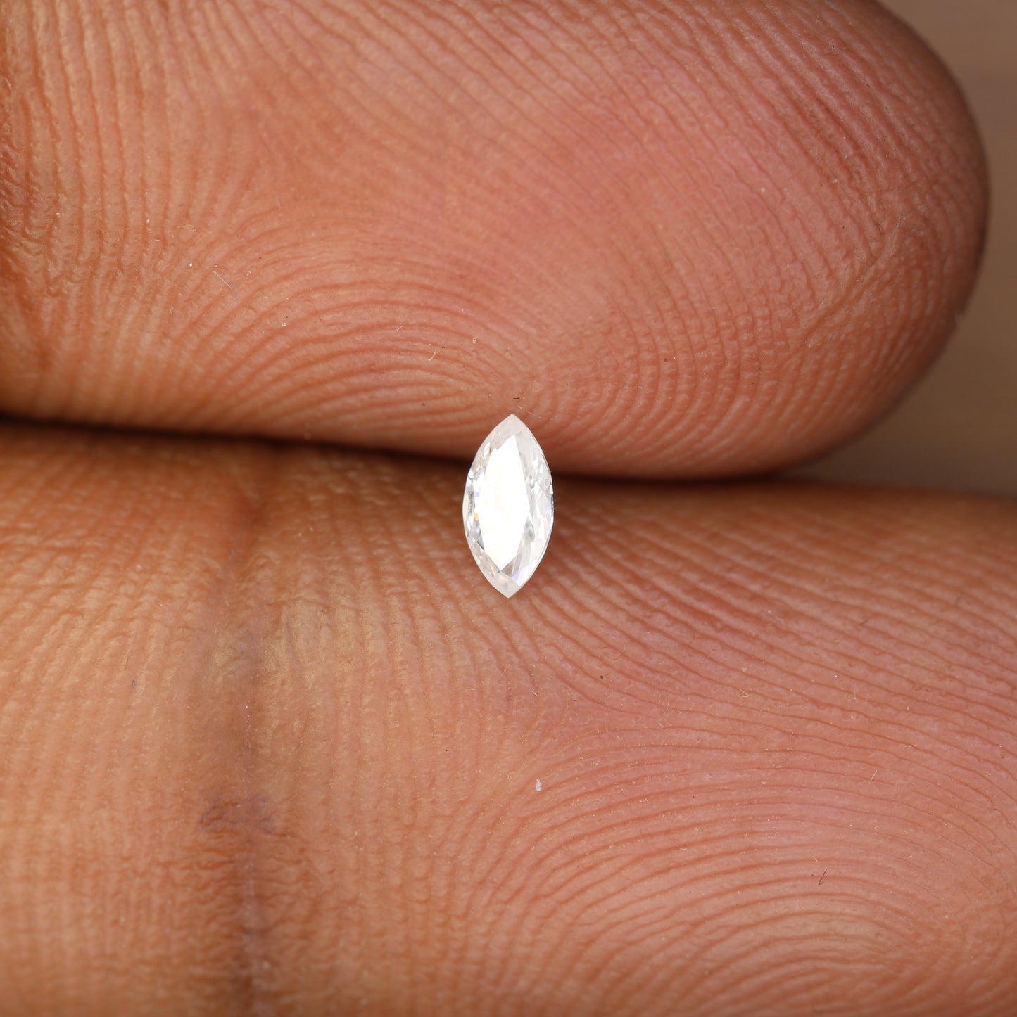 0.13 CT Marquise Shape Loose Natural Salt and Pepper Diamond for Custom Jewelry - JayKrishna Diamond