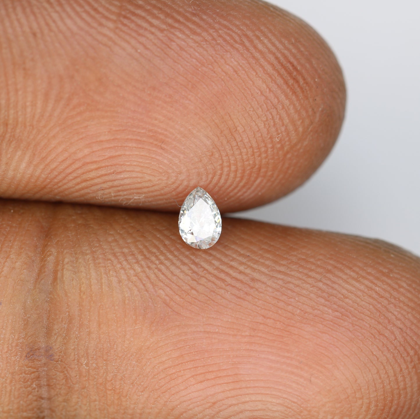 0.17 CT Salt and Pepper Pear Shape Diamond for Engagement Rings, Custom Jewelry, and Stylish Bracelets - JayKrishna Diamond