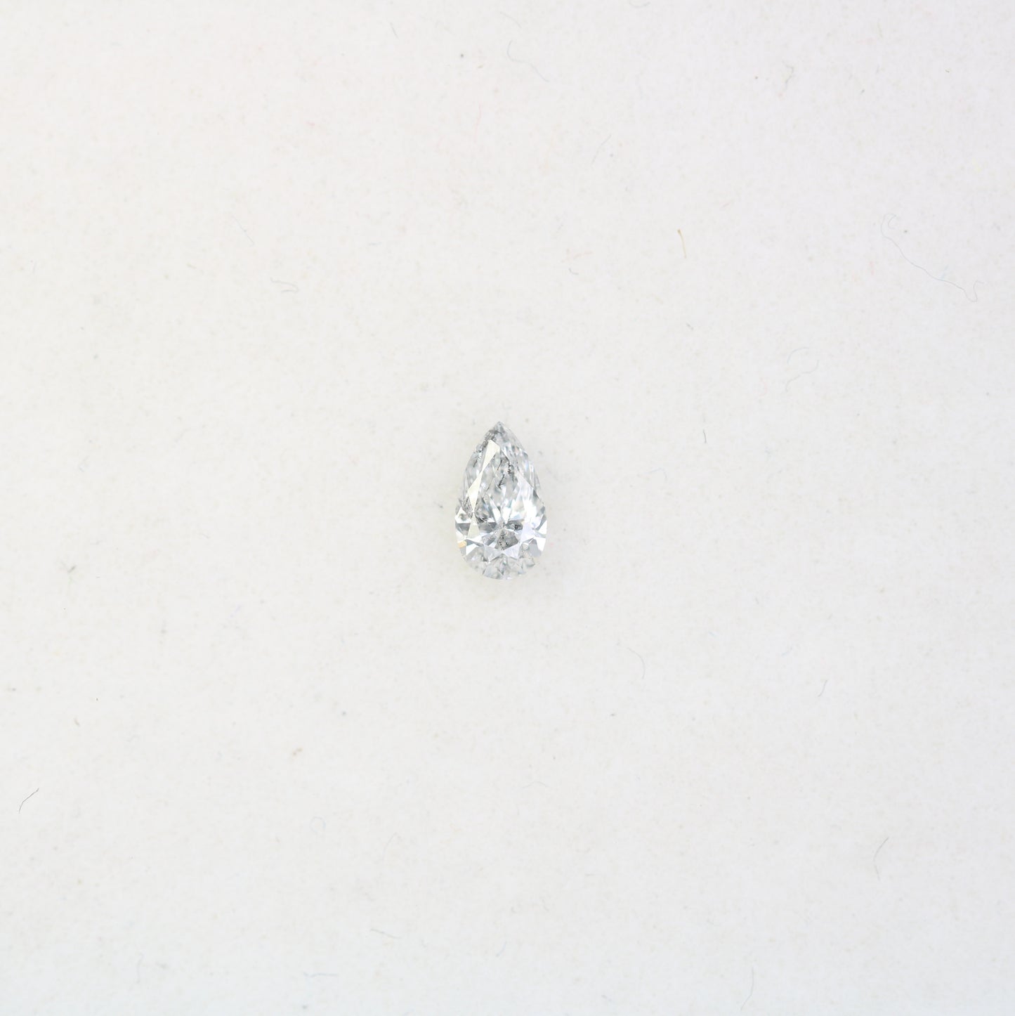 0.16 CT Natural Salt and Pepper Pear Shape Diamond - Perfect for Engagement Rings, Necklaces, Earrings, and Bracelets - JayKrishna Diamond