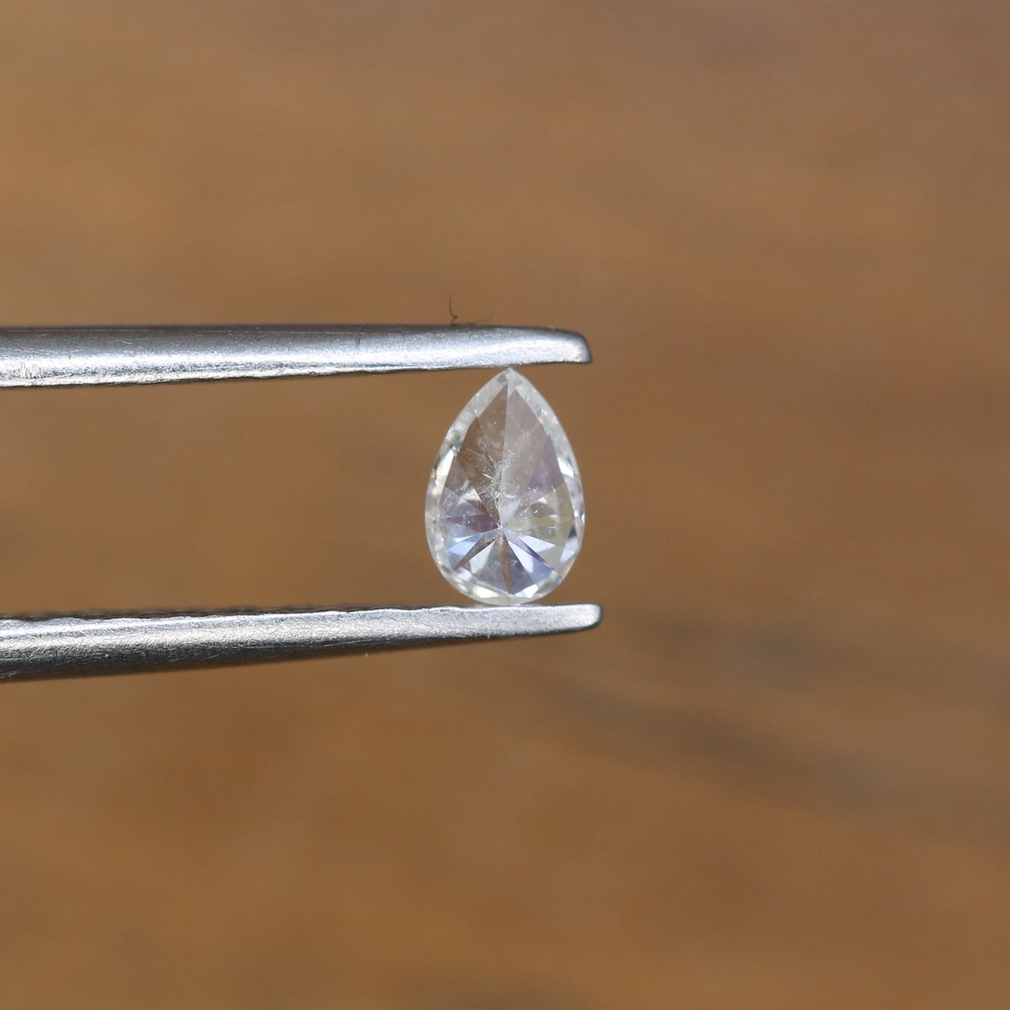 0.14 CT Pear Shape White Natural Diamond – Ideal for Engagement Rings, Diamond Rings, Necklaces, Earrings, and Bracelets - JayKrishna Diamond