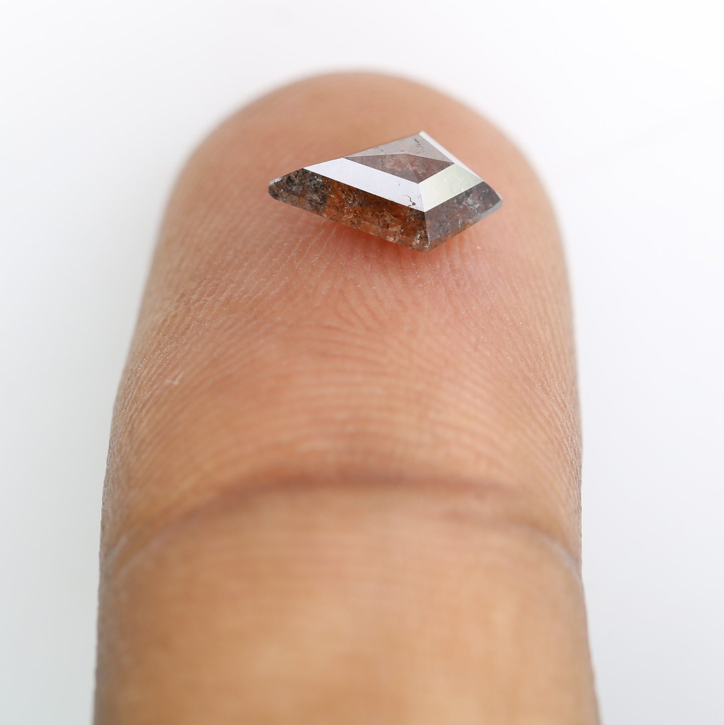 0.93 Carat Kite Shaped Natural Red Color Loose Diamond 9.00 MM For Engagement Ring - JayKrishna Diamond