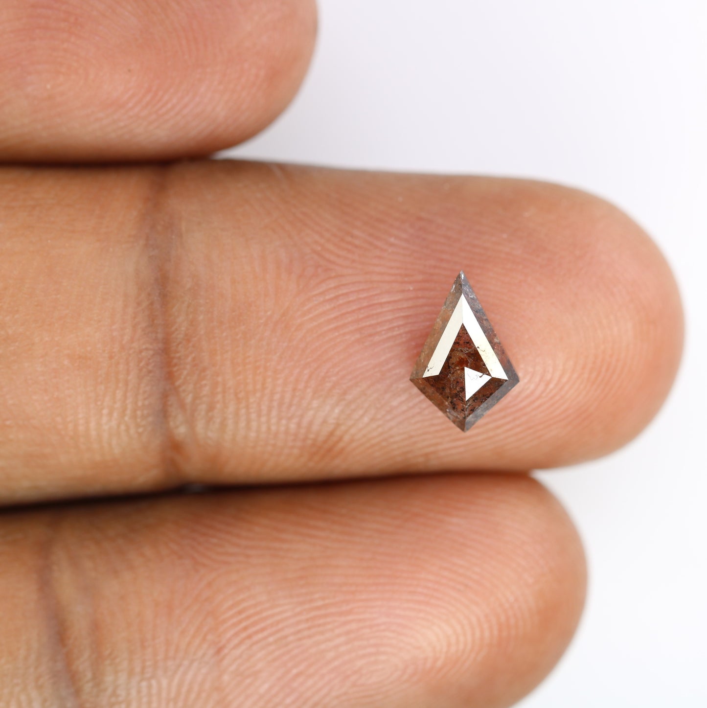 0.93 Carat Kite Shaped Natural Red Color Loose Diamond 9.00 MM For Engagement Ring - JayKrishna Diamond