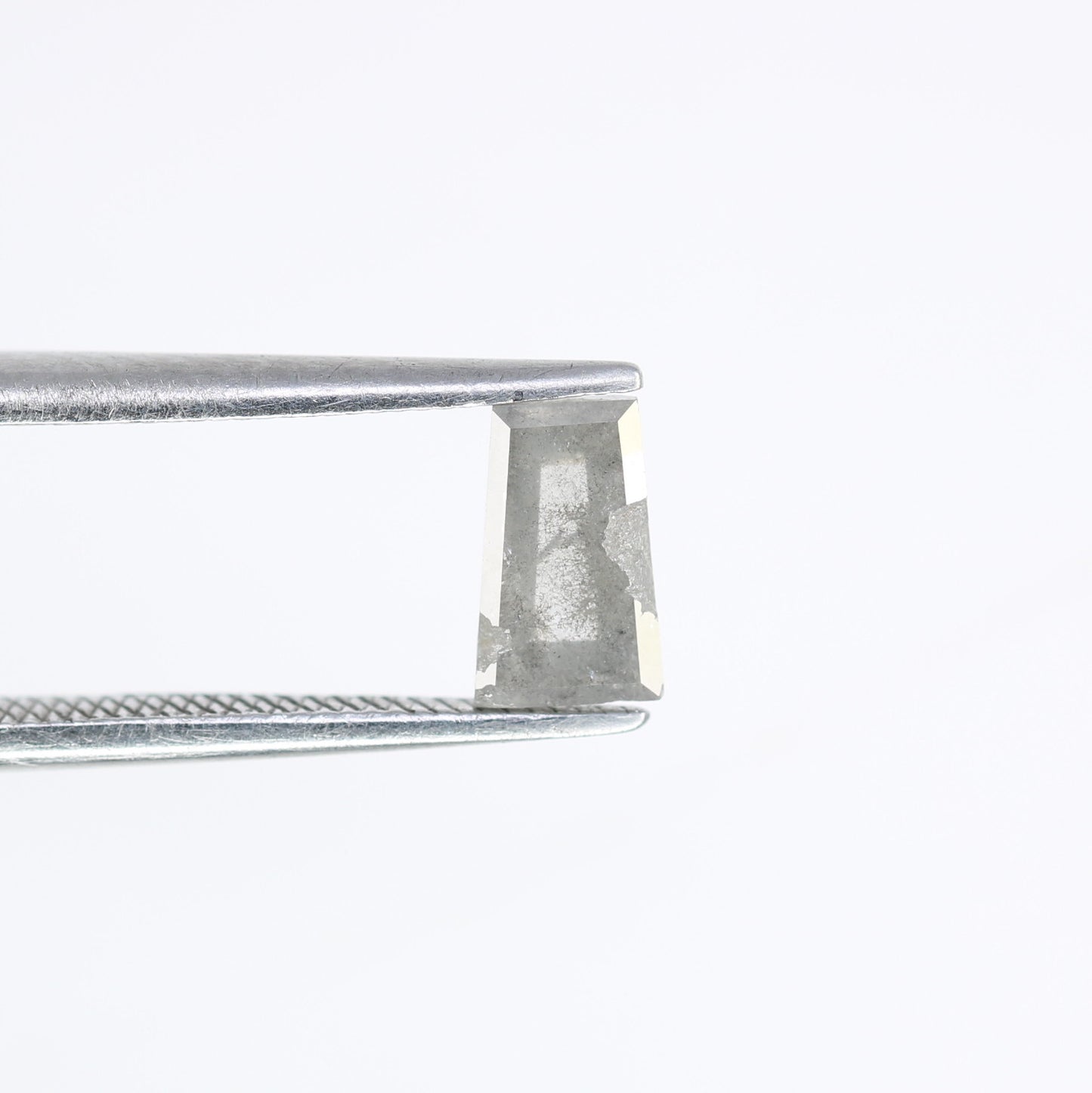 0.82 Carat Natural Loose Salt And Pepper Geometric Shaped Diamond For Wedding Ring - JayKrishna Diamond