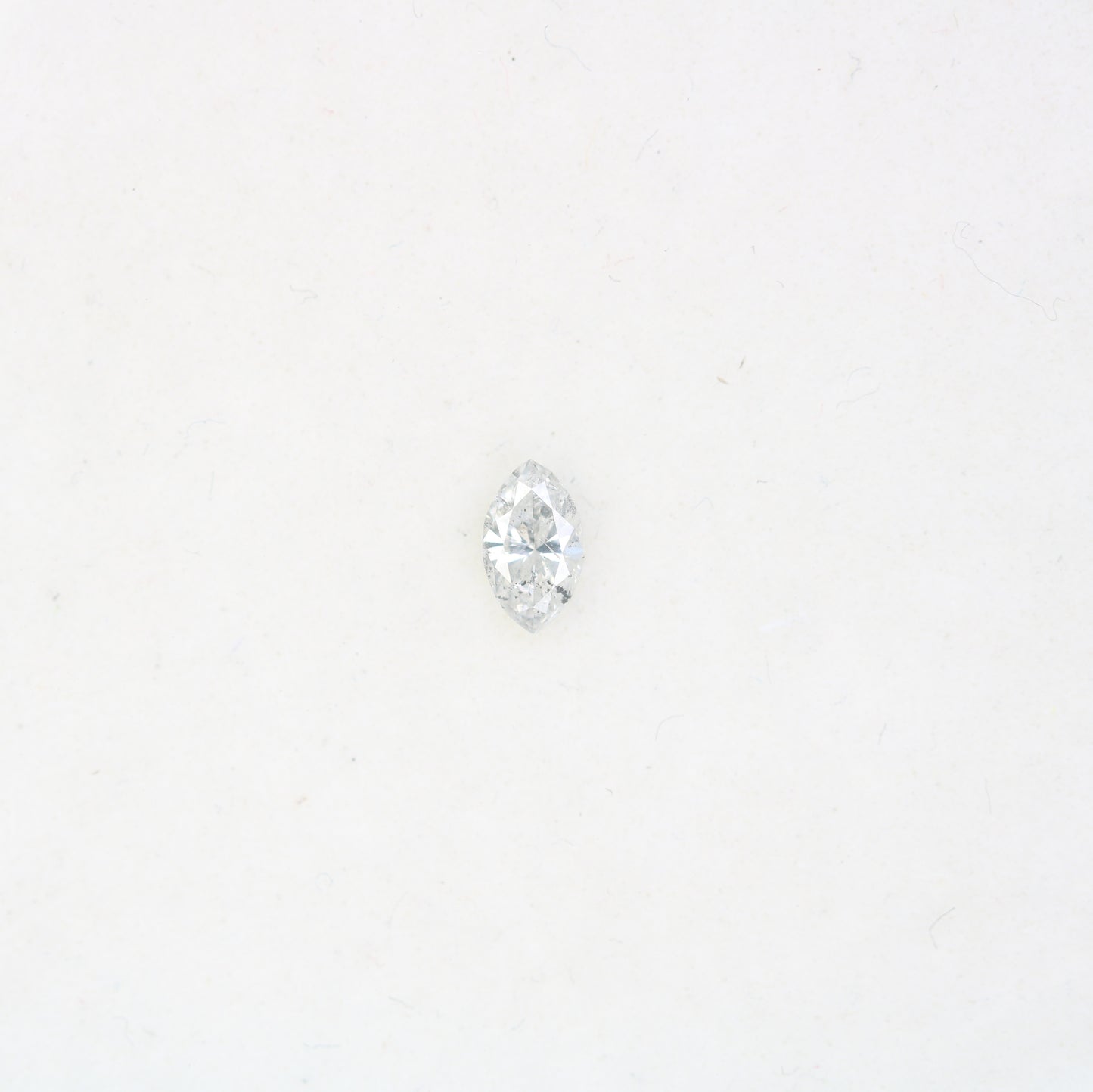 0.17 CT Loose White Marquise Shape Salt and Pepper Diamond - Ideal for Engagement Rings, Necklaces, Earrings, and Custom Jewelry - JayKrishna Diamond