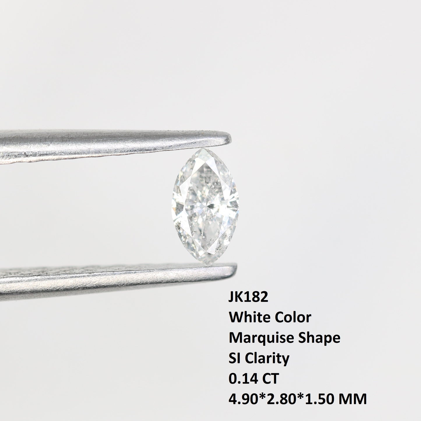 Natural White Marquise Shape Diamond For Engagement Ring - JayKrishna Diamond