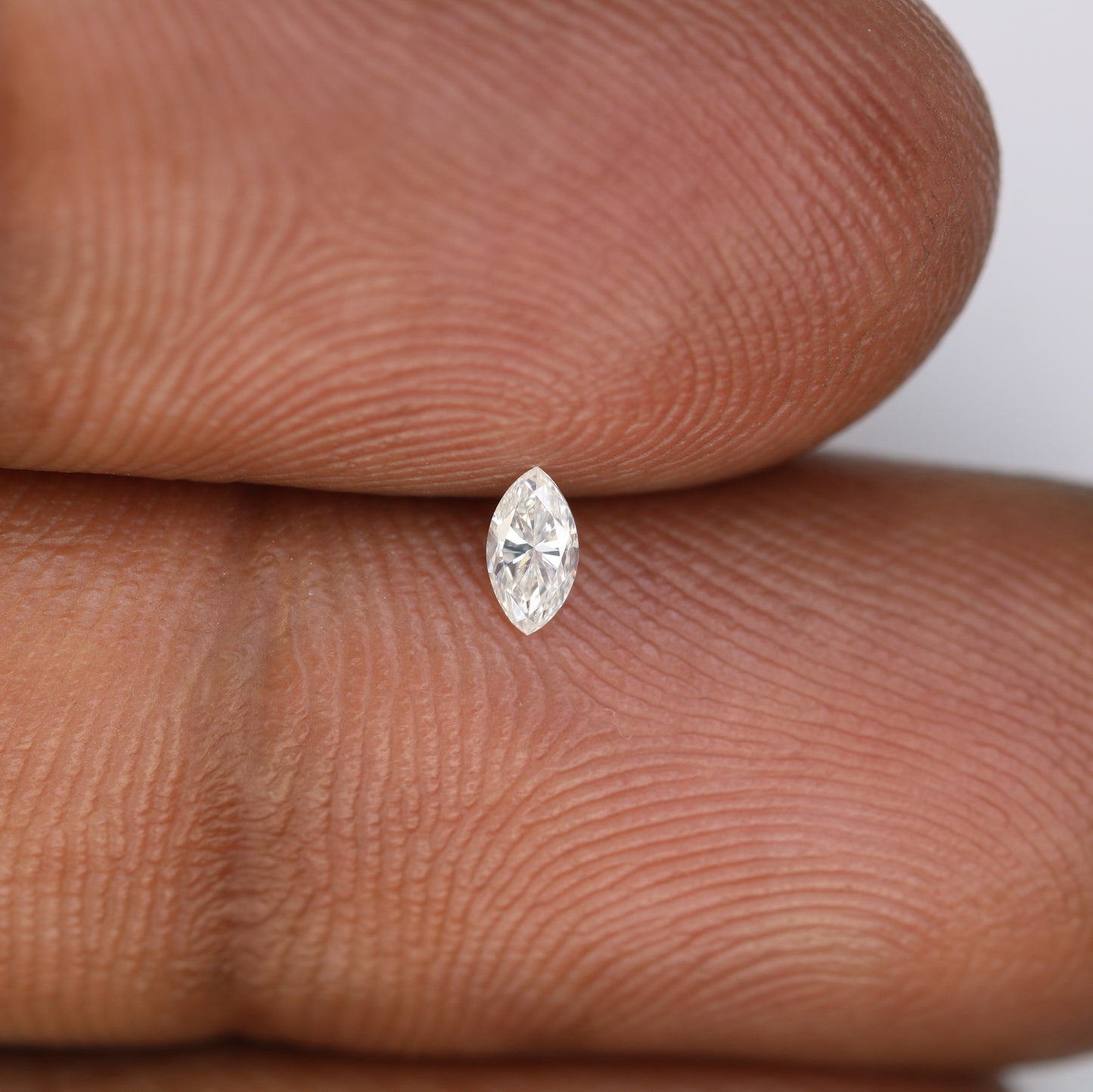 0.12 CT Marquise Cut Natural Salt and Pepper Diamond for Engagements & Custom Jewelry - JayKrishna Diamond