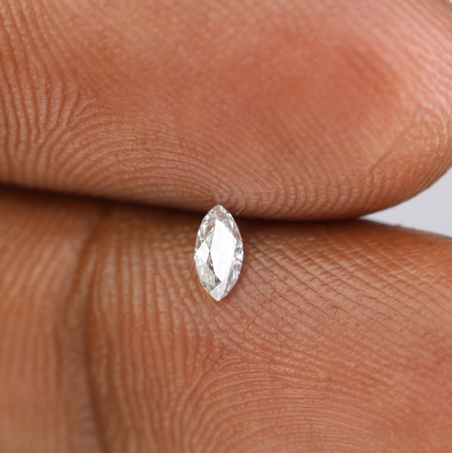 0.17 CT White Marquise Shape Loose Salt and Pepper Diamond - Ideal for Engagement Rings, Necklaces, Earrings, and Custom Jewelry - JayKrishna Diamond