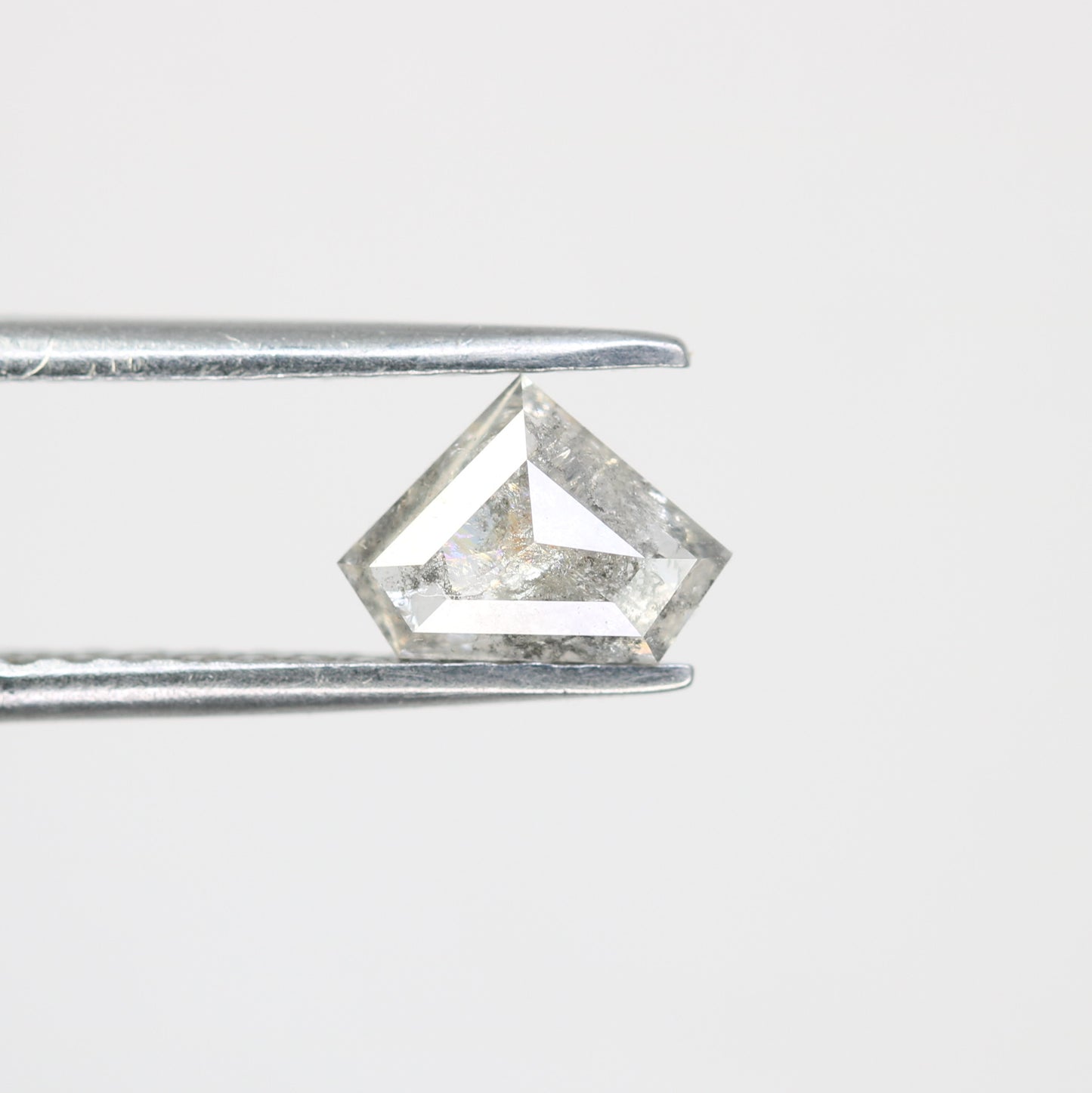 0.68 CT Diamond Cut Salt And Pepper Diamond For Engagement Ring - JayKrishna Diamond