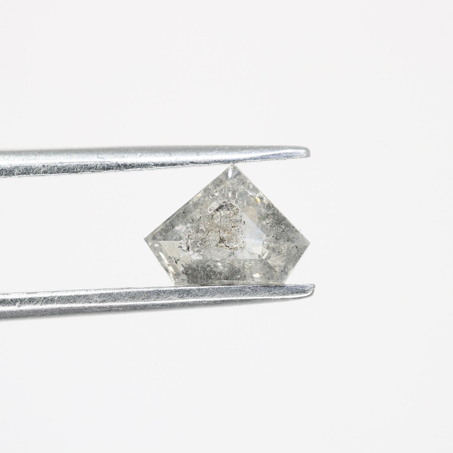 0.68 CT Diamond Cut Salt And Pepper Diamond For Engagement Ring - JayKrishna Diamond