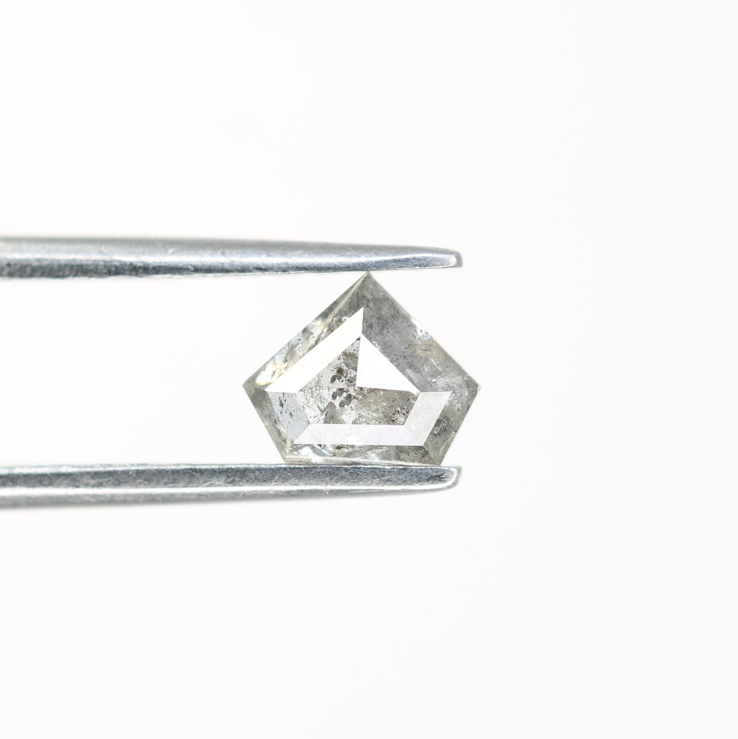 0.62 CT Diamond Shape Salt and Pepper Diamond for a Distinctive Engagement Ring: Stylish Gemstone Jewelry Option - JayKrishna Diamond
