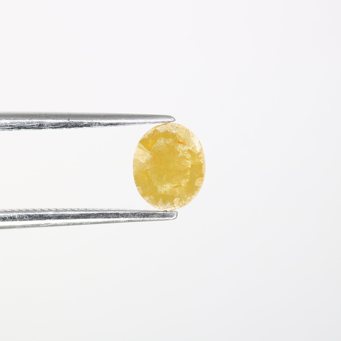 0.59 CT Fancy Yellow Oval-Shaped Diamond – Radiant Loose Gem for Meaningful Proposal Rings - JayKrishna Diamond