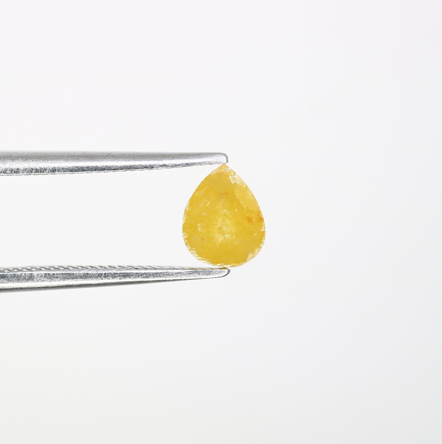 0.55 CT Pear Shape 5.90 MM Fancy Yellow Color Diamond For Designer Jewelry - JayKrishna Diamond