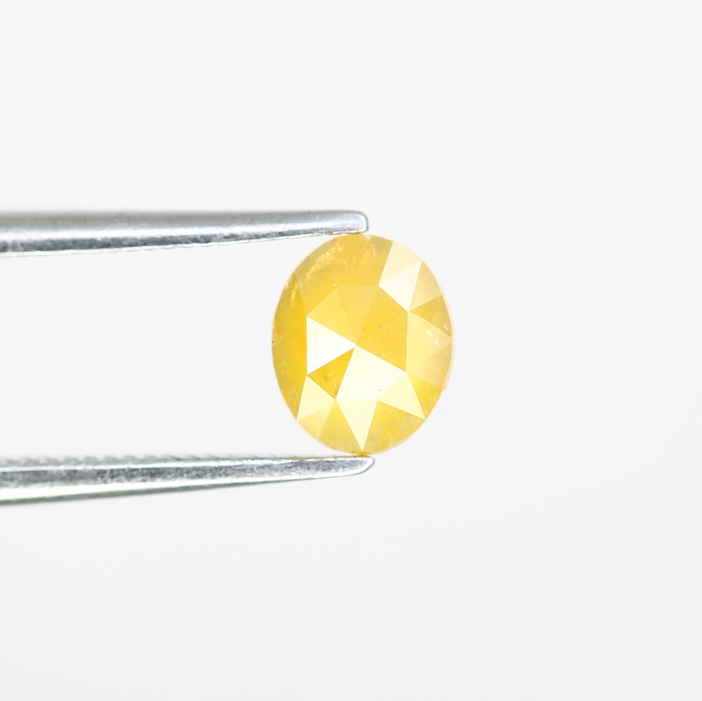 0.52 CT 5.90 MM Fancy Yellow Oval Shape Natural Diamond For Promise Ring - JayKrishna Diamond