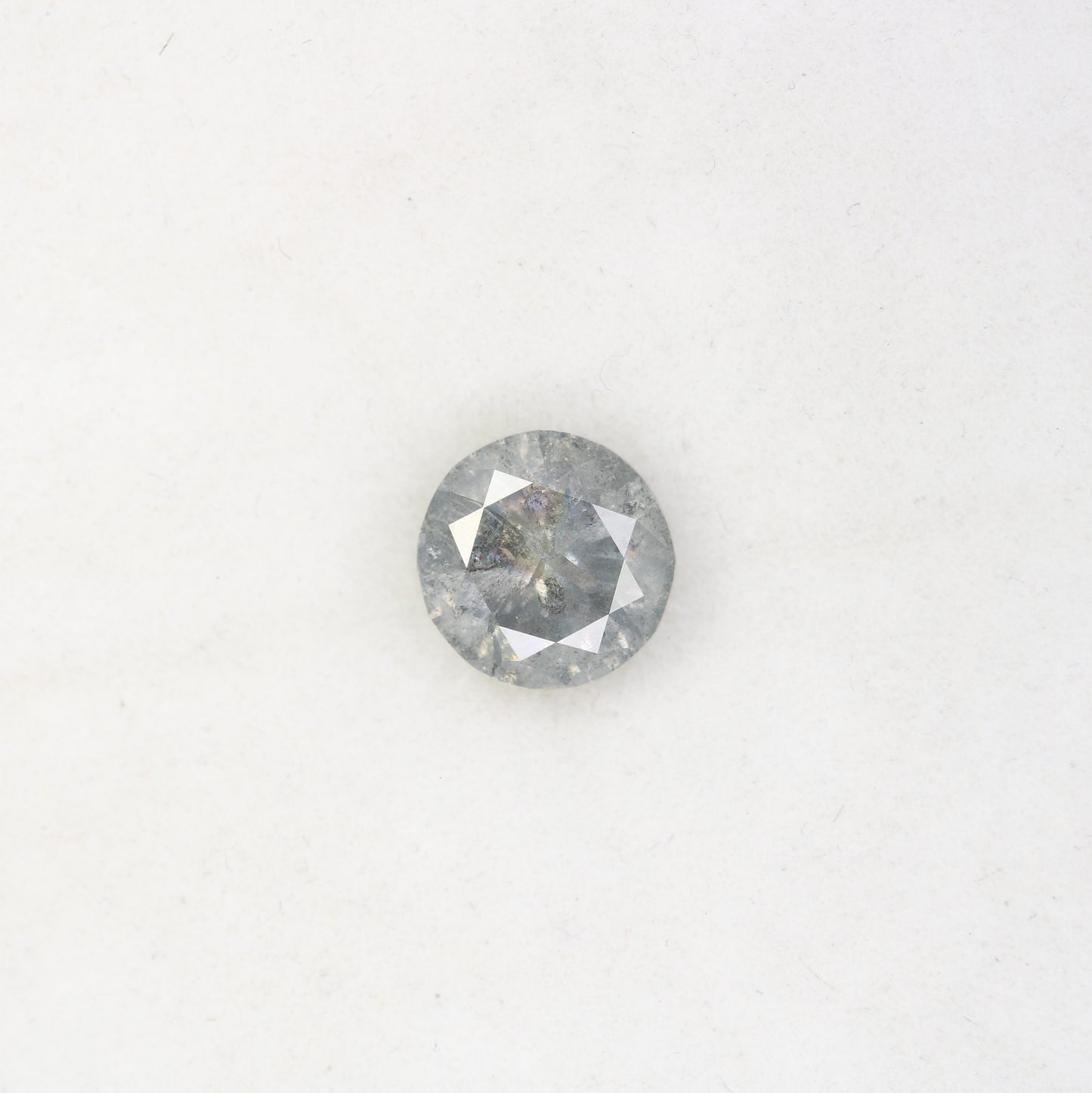 Salt And Pepper Diamond Ring 1.65 Carat Round Brilliant Cut Diamond - JayKrishna Diamond