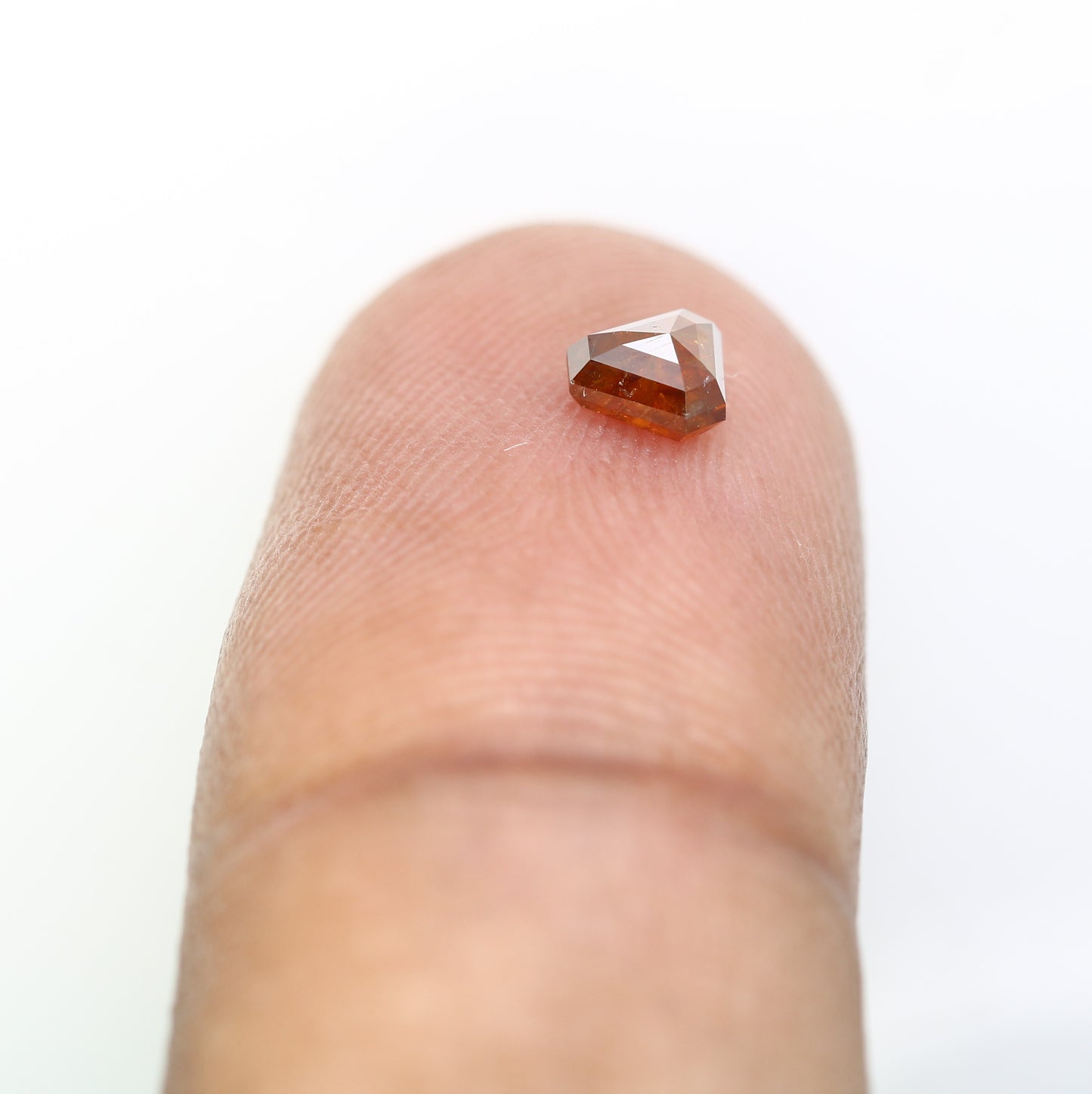 0.39 Carat Triangle Shaped Fancy Red Natural Diamond 4.30 MM | Unique Gemstone for Custom Statement Rings & Bold Fine Jewelry - JayKrishna Diamond