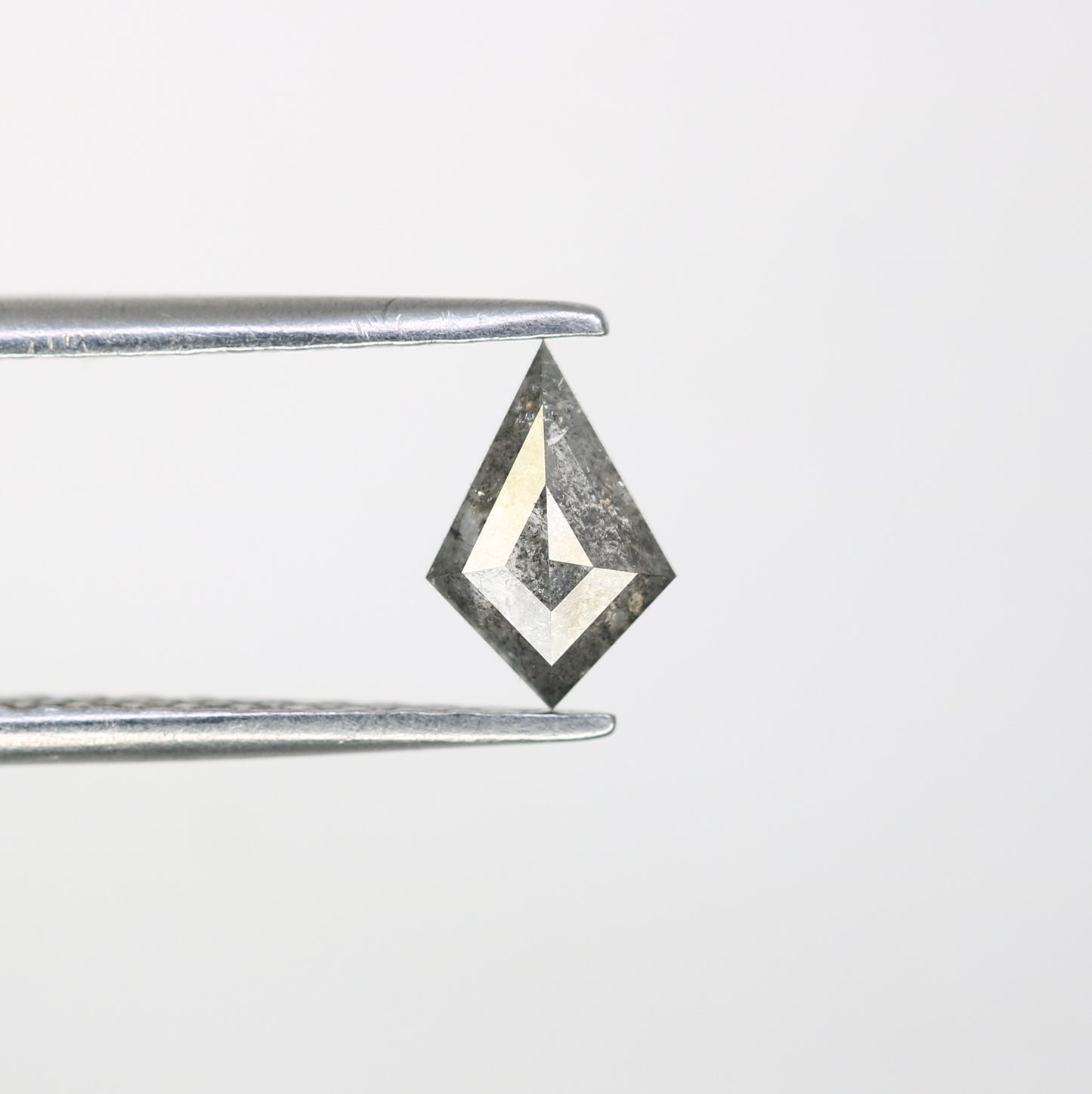 0.49 CT Salt And Pepper Kite Cut Loose Diamond For Engagement Ring - JayKrishna Diamond
