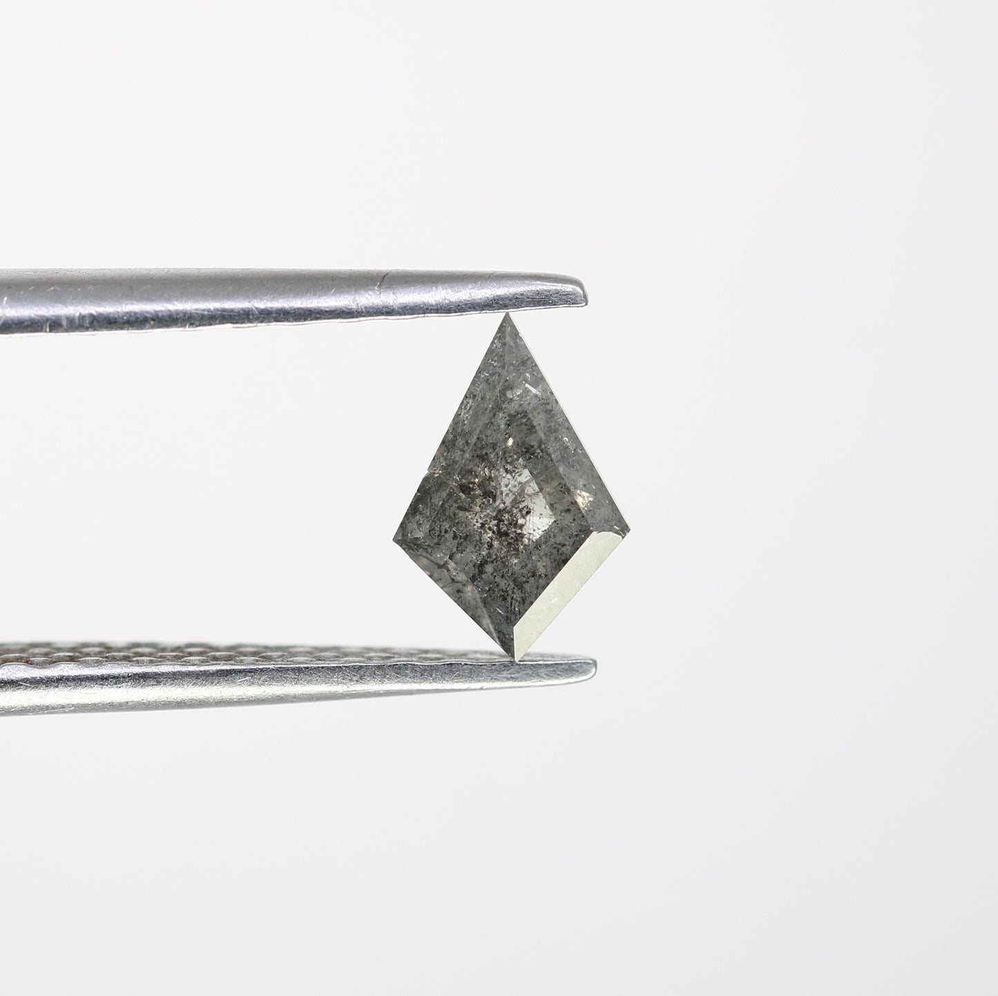 0.49 CT Salt And Pepper Kite Cut Loose Diamond For Engagement Ring - JayKrishna Diamond