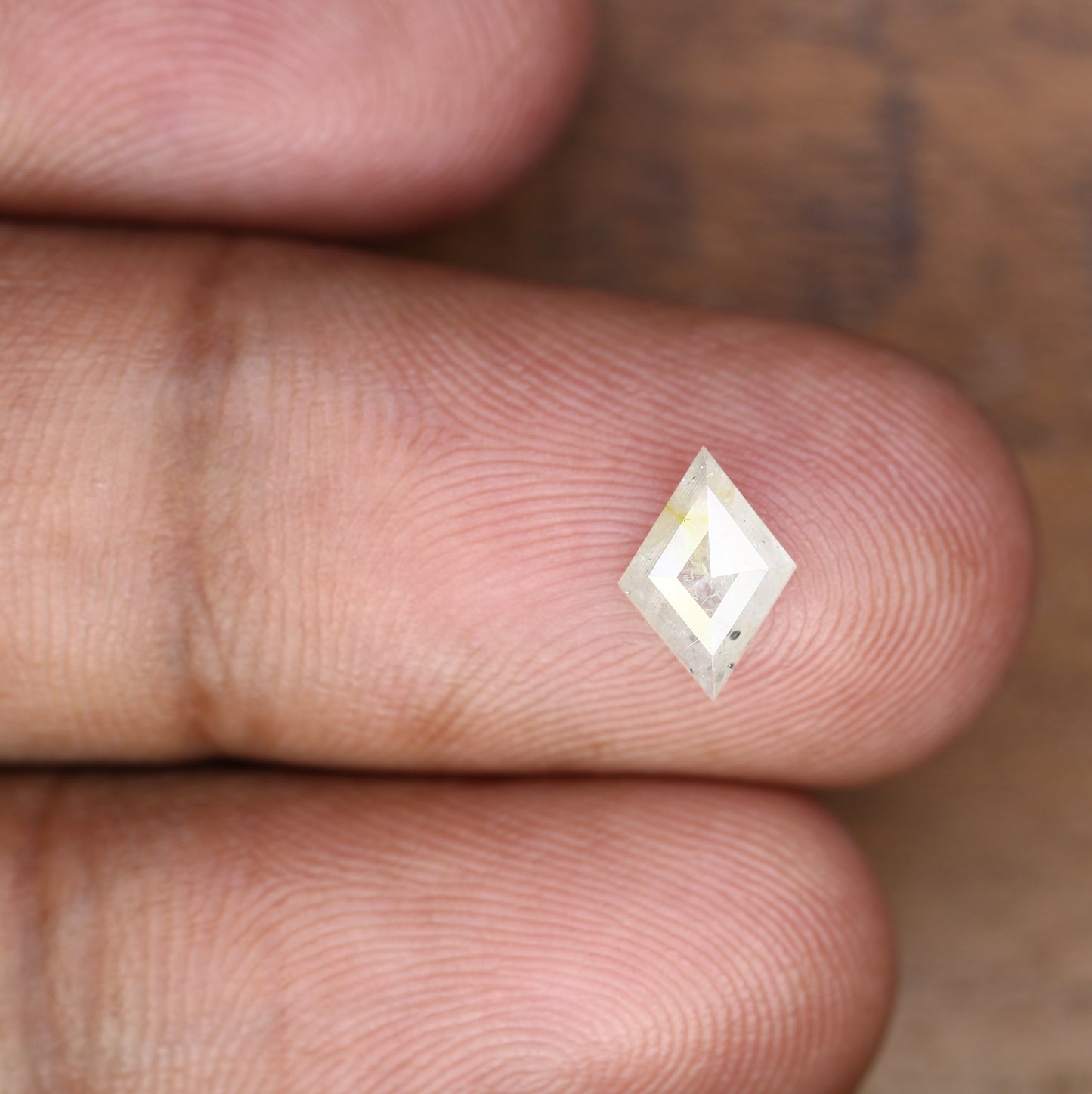 0.57 Carat Kite-Shaped Natural White Diamond – Captivating Loose Gem for Celestial Galaxy Rings - JayKrishna Diamond