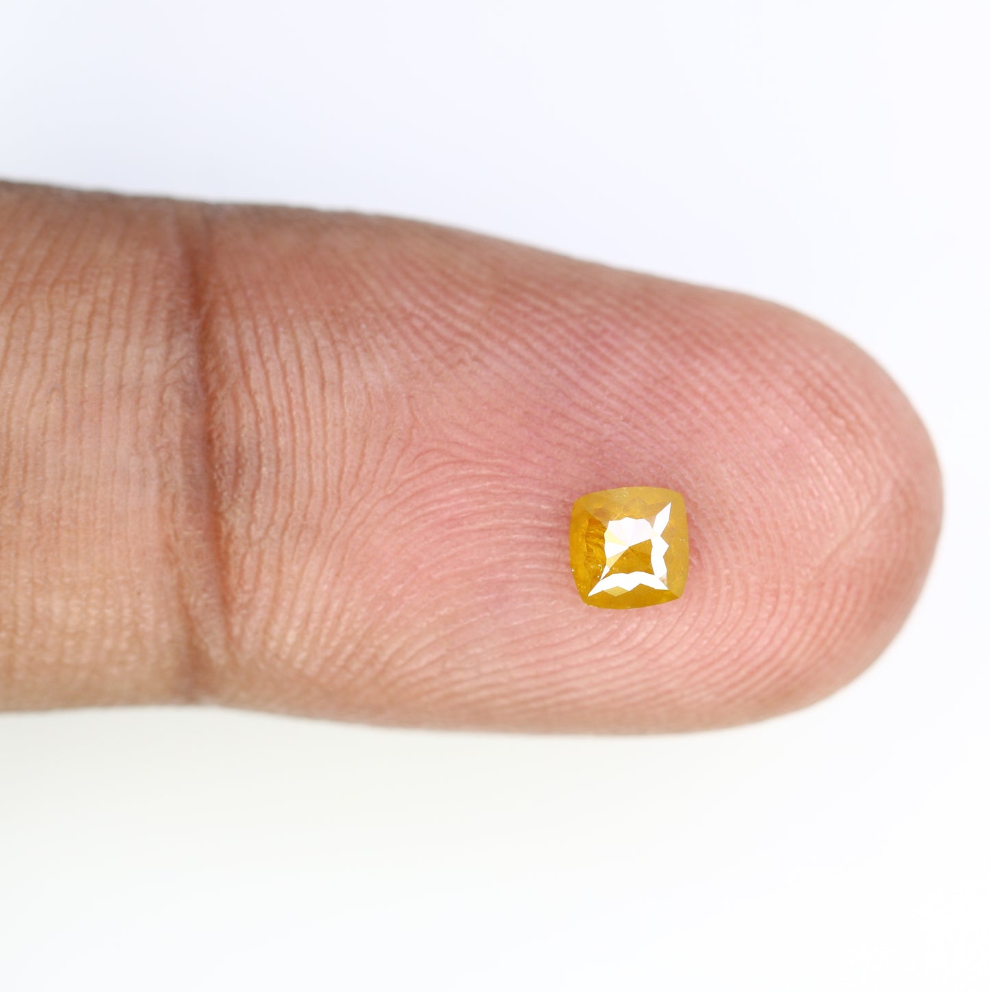Dazzling 0.34 CT Yellow Cushion Cut Diamond | Perfect for Wedding Rings | Natural Gemstone | Yellow Diamond | Cushion Cut - JayKrishna Diamond