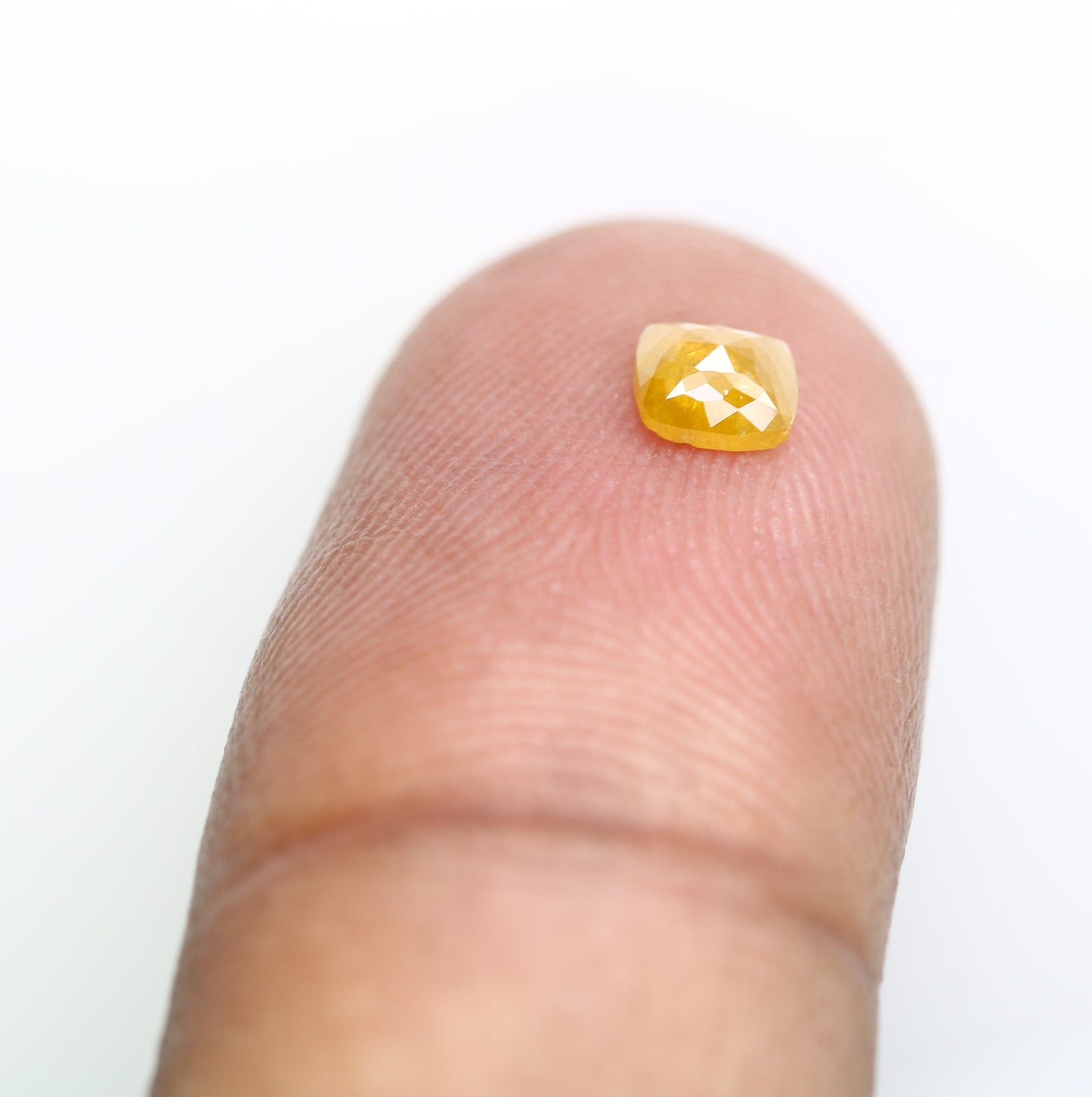 Dazzling 0.34 CT Yellow Cushion Cut Diamond | Perfect for Wedding Rings | Natural Gemstone | Yellow Diamond | Cushion Cut - JayKrishna Diamond