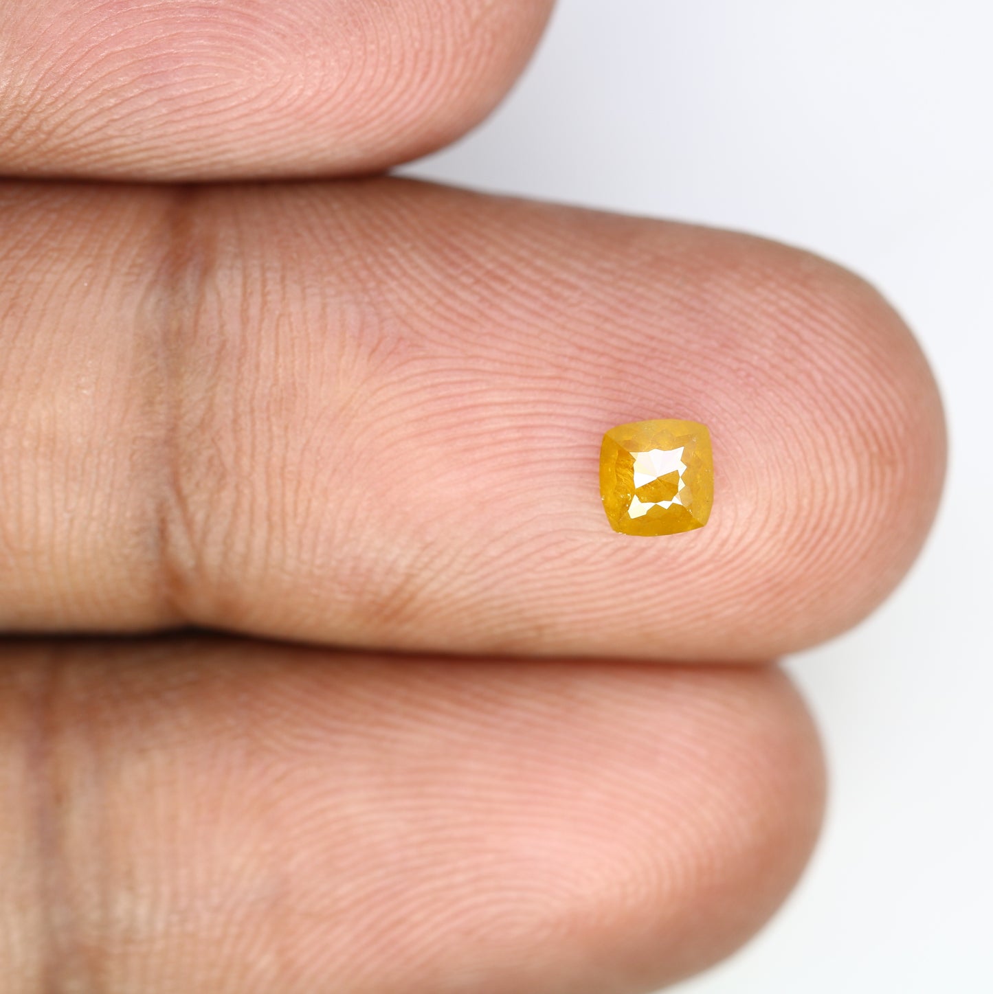 Dazzling 0.34 CT Yellow Cushion Cut Diamond | Perfect for Wedding Rings | Natural Gemstone | Yellow Diamond | Cushion Cut - JayKrishna Diamond