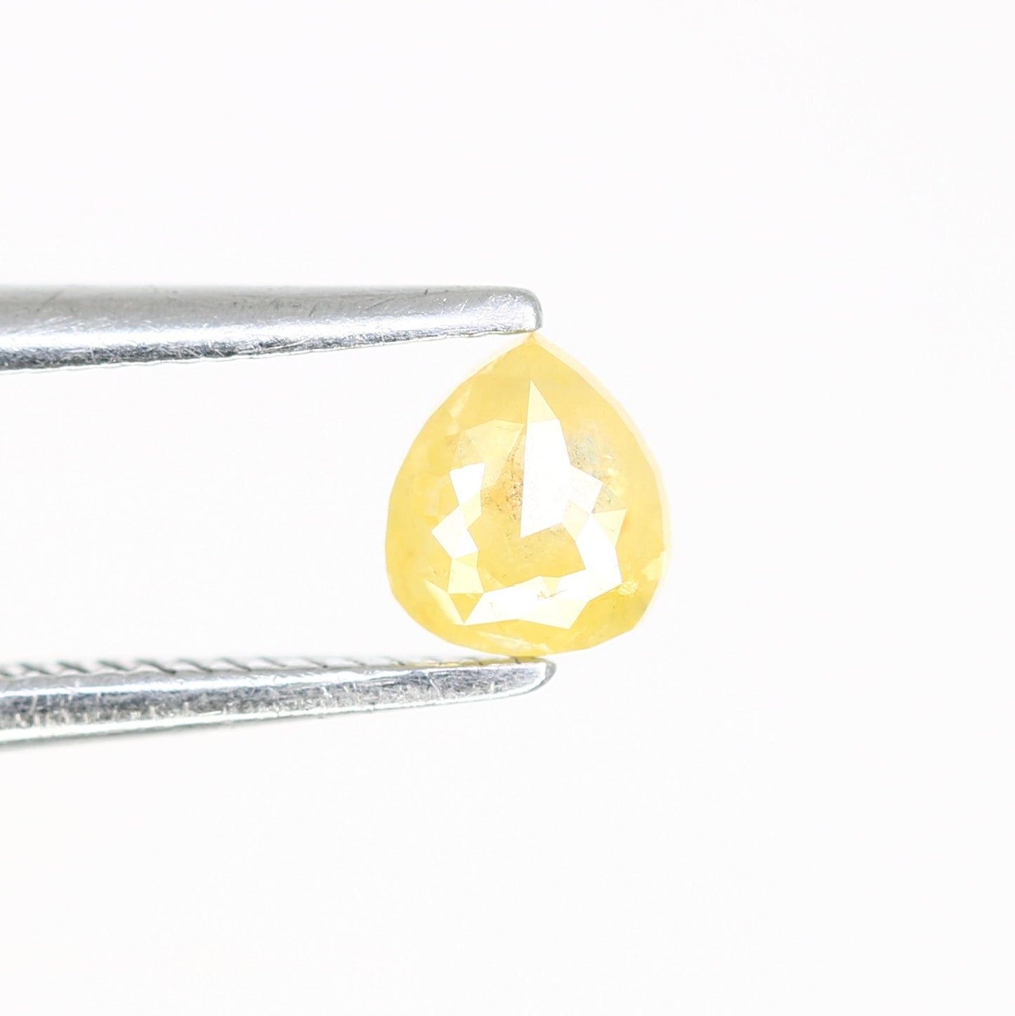 0.26 CT Fancy Yellow Pear Shape 4.40 MM Diamond – Ideal for Engagement Rings | Stunning Fancy Yellow Pear Diamond - JayKrishna Diamond