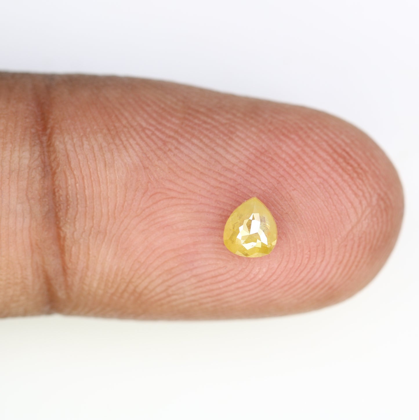 0.26 CT Fancy Yellow Pear Shape 4.40 MM Diamond – Ideal for Engagement Rings | Stunning Fancy Yellow Pear Diamond - JayKrishna Diamond