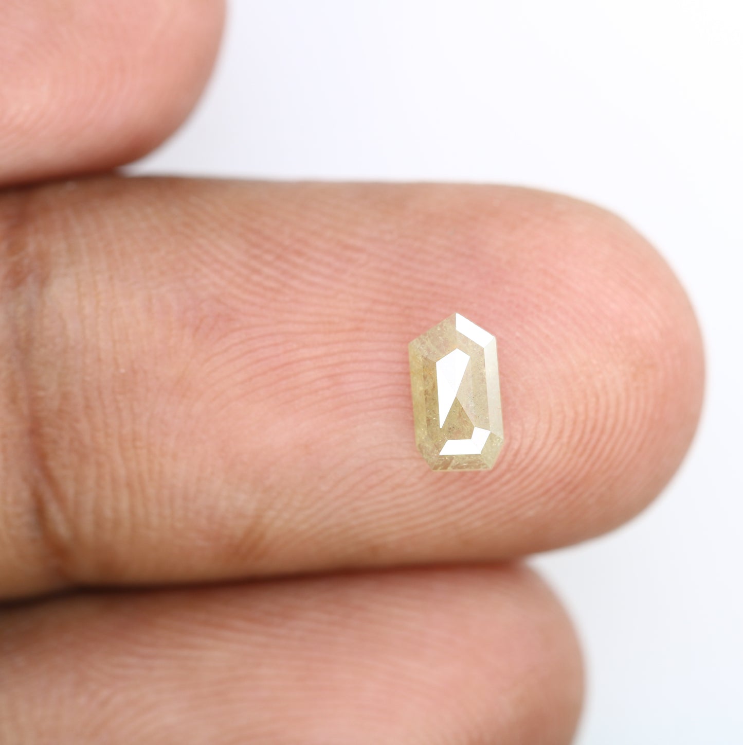 0.42 CT Bullet Shape Natural Grey Loose Fancy Diamond 6.70 MM for Designer Ring and Custom Fine Jewelry - JayKrishna Diamond