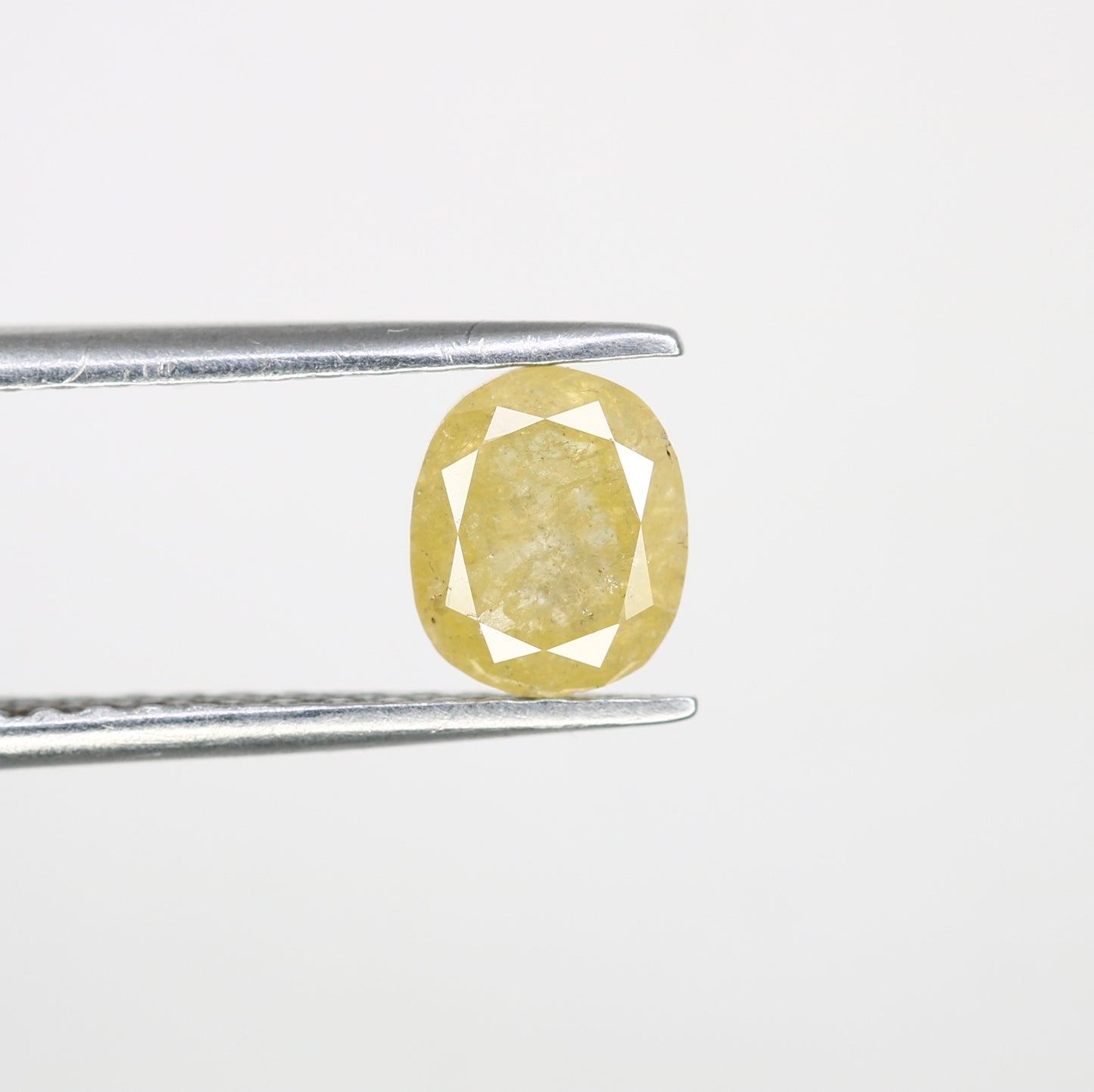 1.28 CT Light Yellow Oval Shape Loose Diamond For Engagement Ring - JayKrishna Diamond