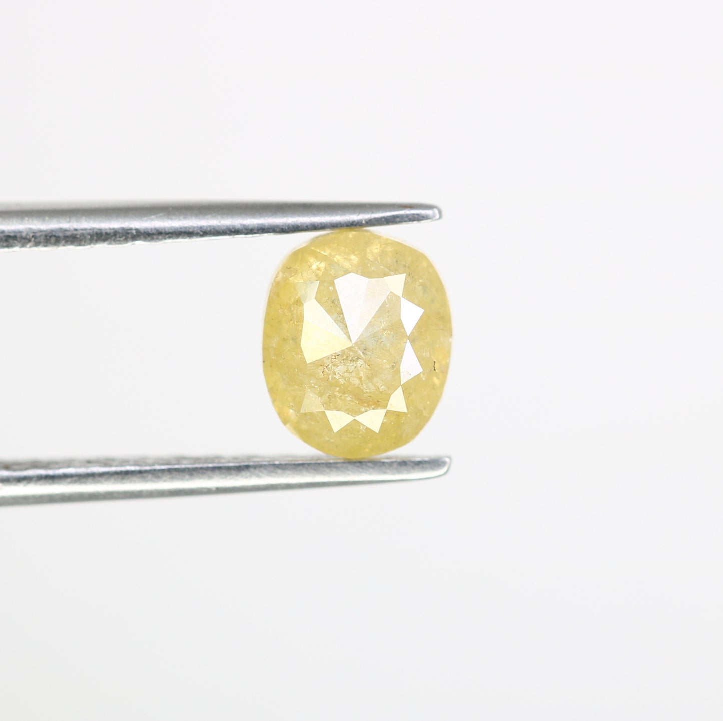 1.28 CT Light Yellow Oval Shape Loose Diamond For Engagement Ring - JayKrishna Diamond
