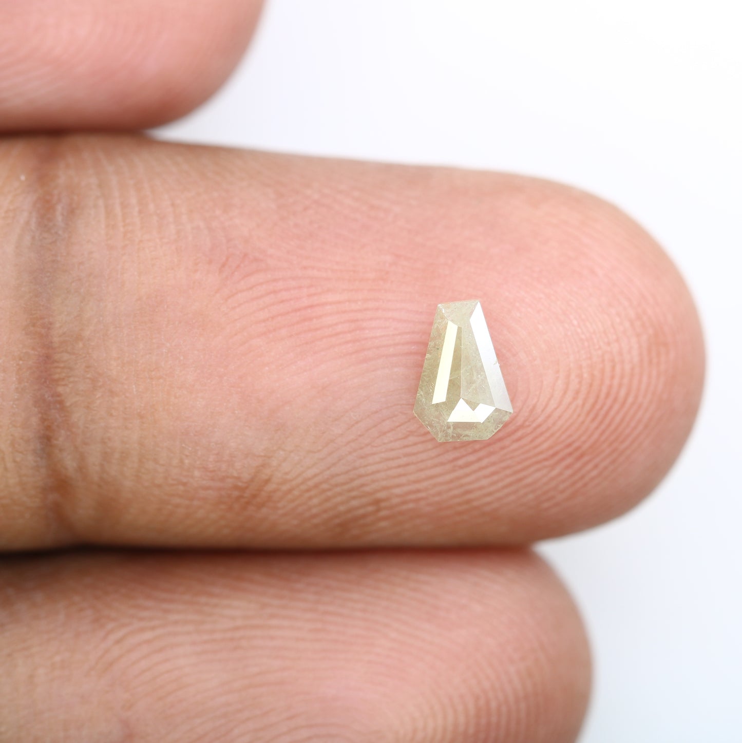 Unique 0.36 CT Geometric Shape Grey Diamond | Perfect for Engagement Rings | 6.00 MM - JayKrishna Diamond
