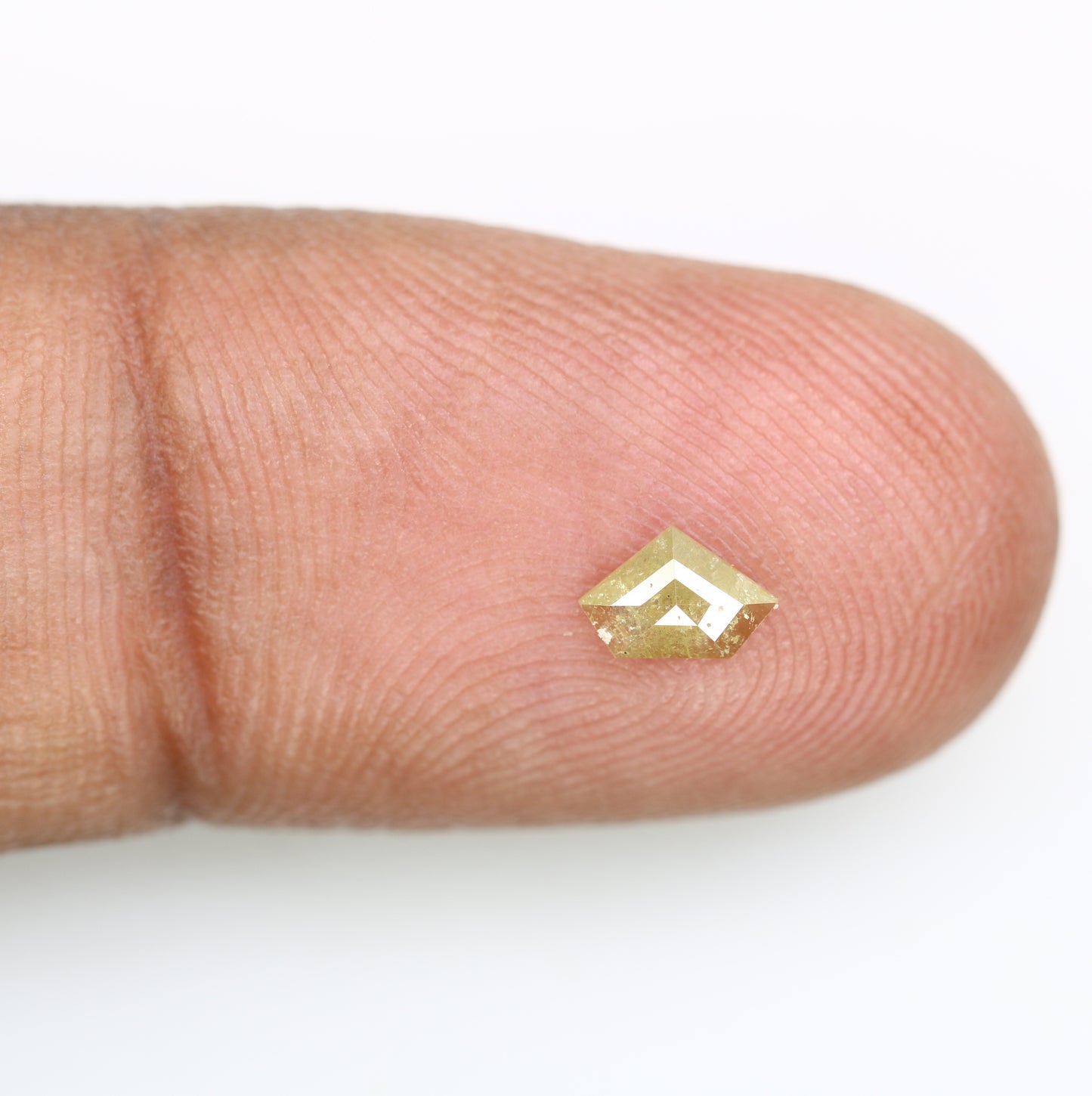 0.22 CT Loose Rustic Fancy Green Diamond – 3.80 MM, Ideal for Wedding Rings - JayKrishna Diamond