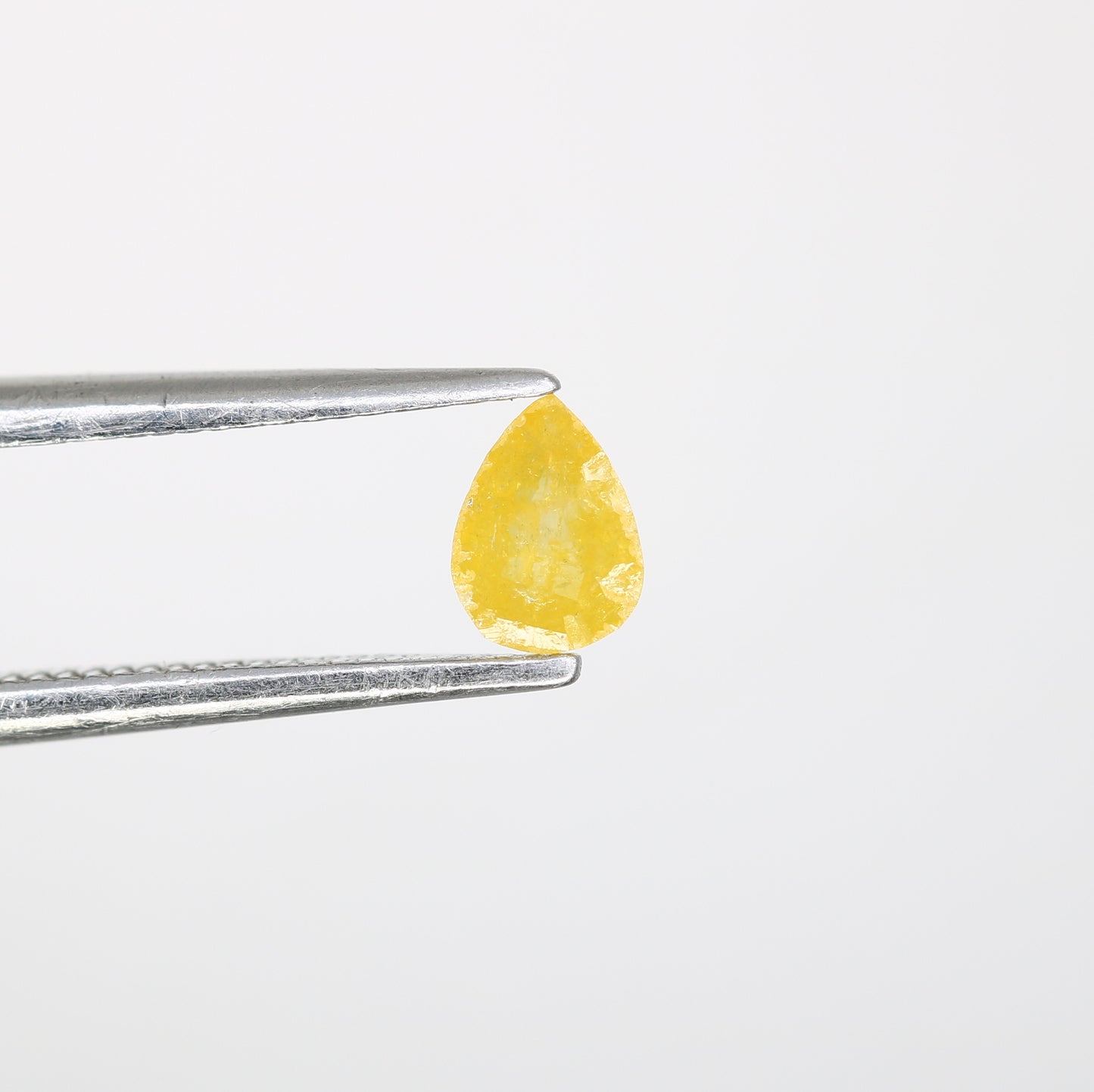 0.22 CT Fancy Grey Polished Pear Shape Diamond 4.80 MM for Designer Jewelry - JayKrishna Diamond