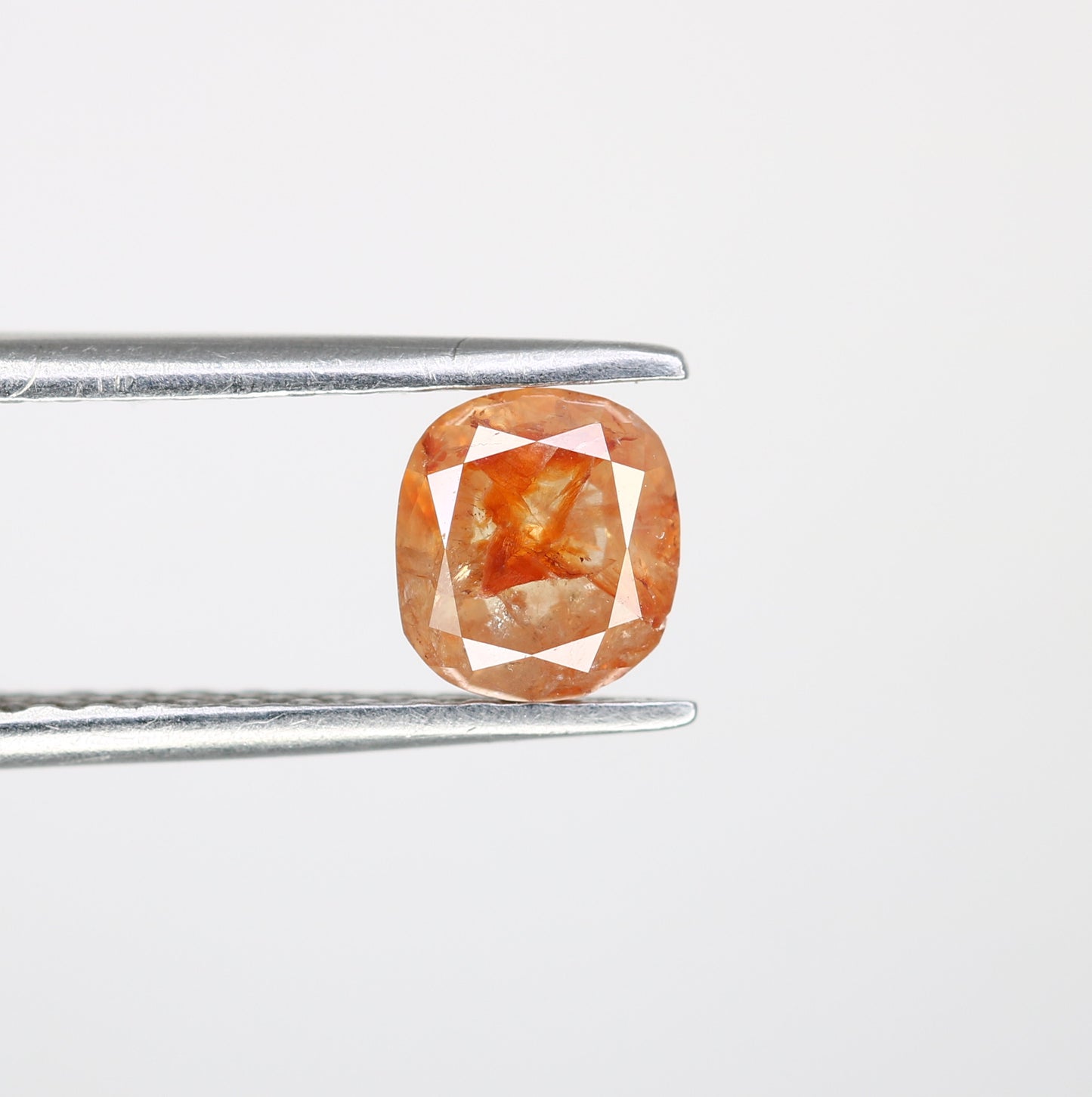 1.07 CT Peach Cushion Shape Loose Diamond For Engagement Ring - JayKrishna Diamond