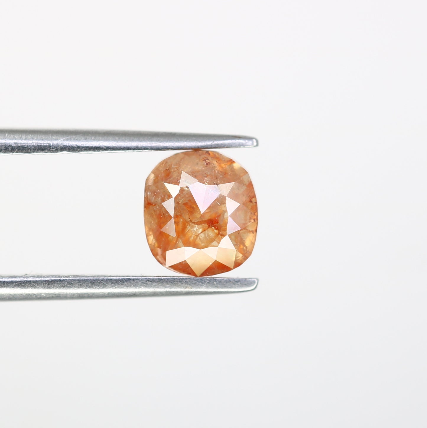 1.07 CT Peach Cushion Shape Loose Diamond For Engagement Ring - JayKrishna Diamond
