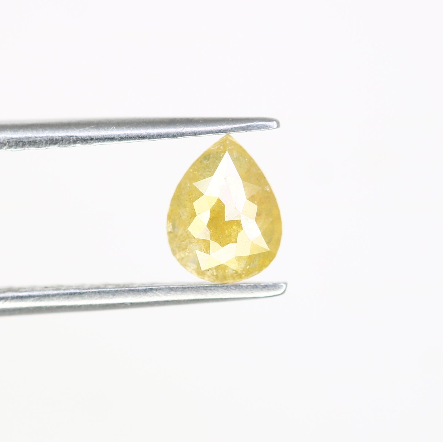 0.71 Natural Yellow Loose Pear Cut Diamond For Galaxy Ring - JayKrishna Diamond