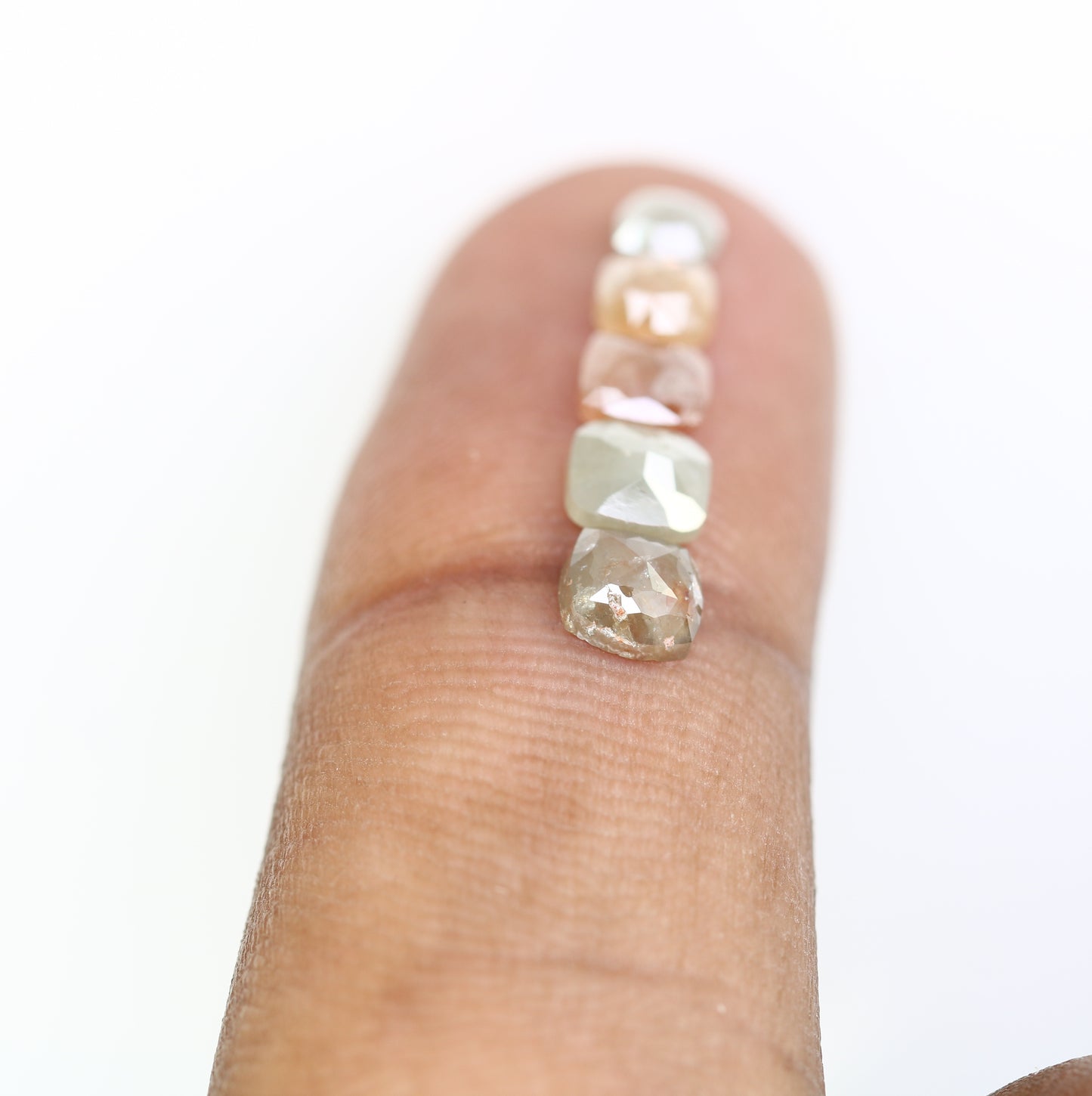 2.04 CT Polished Cushion Shape Fancy 5.00 MM Grey Diamond For Designer Jewelry - JayKrishna Diamond