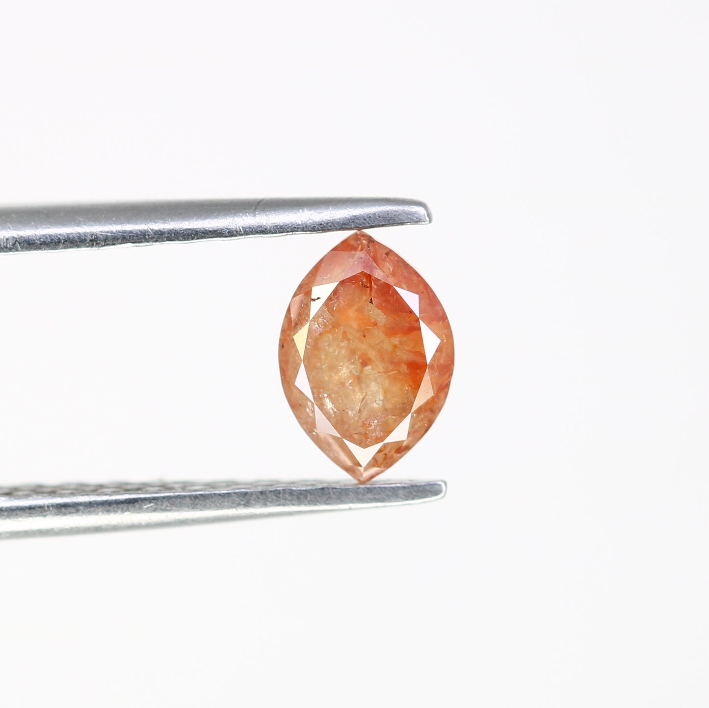 0.62 CT Marquise Shape Peach Diamond (6.20 MM) for a Captivating Engagement Ring: Distinctive Gemstone Jewelry Choice - JayKrishna Diamond