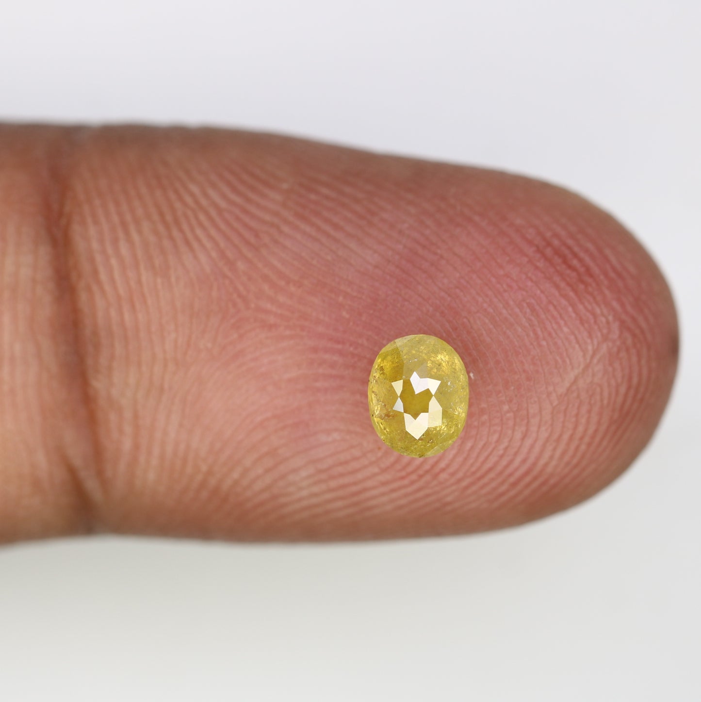 0.58 CT Loose Yellow Oval-Shaped Diamond – Beautiful Gem for Custom Engagement Rings - JayKrishna Diamond