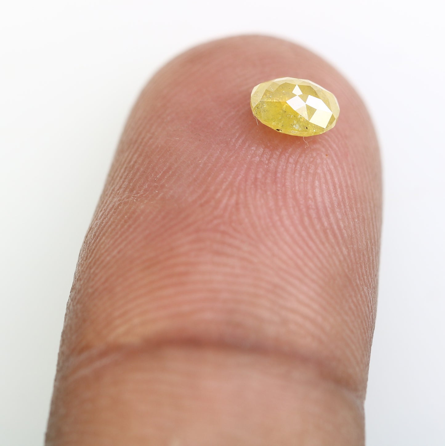 0.58 CT Loose Yellow Oval-Shaped Diamond – Beautiful Gem for Custom Engagement Rings - JayKrishna Diamond