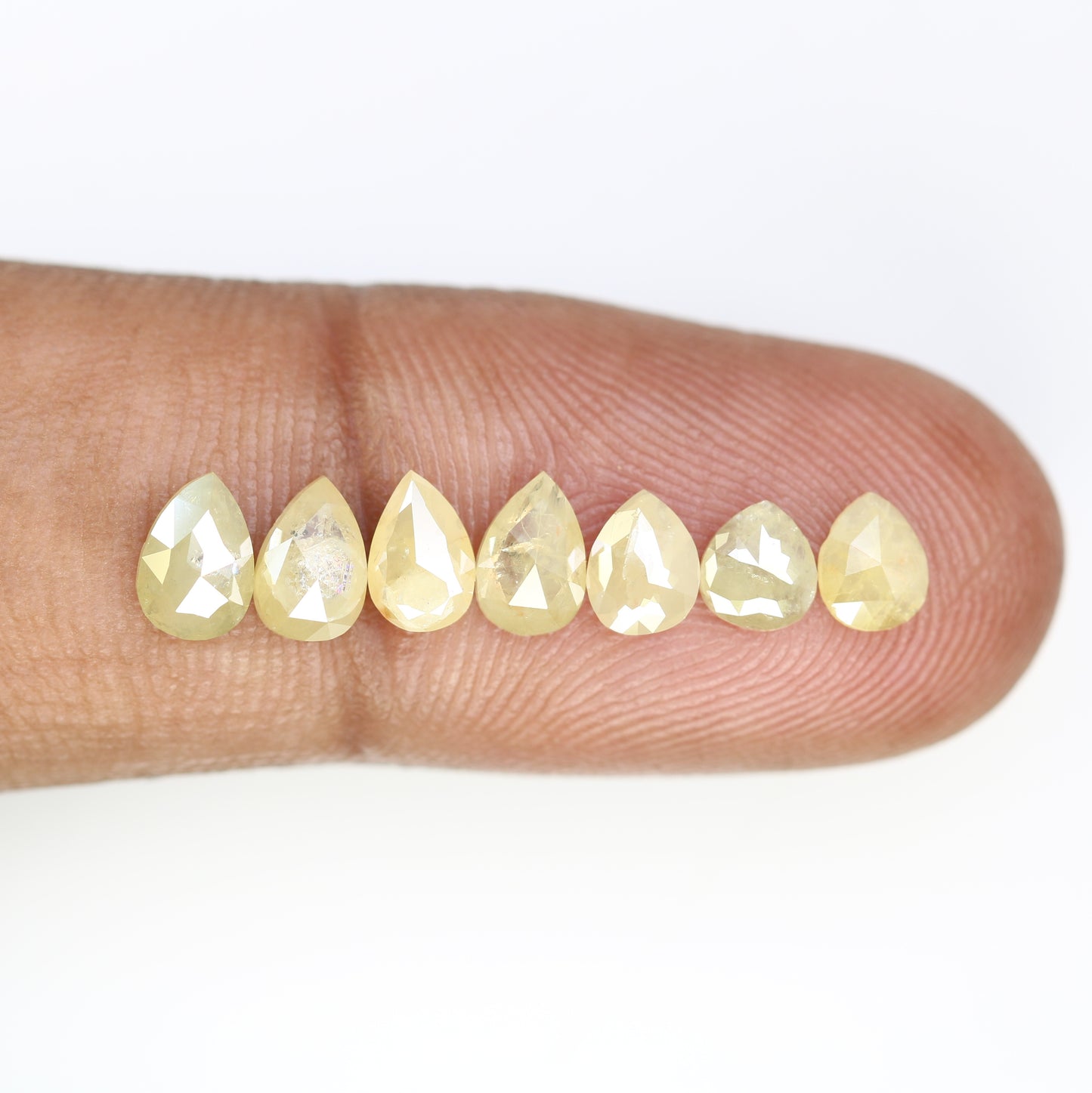 2.62 CT Fancy Yellow Pear Shape 4.70 MM Diamond For Engagement Ring - JayKrishna Diamond