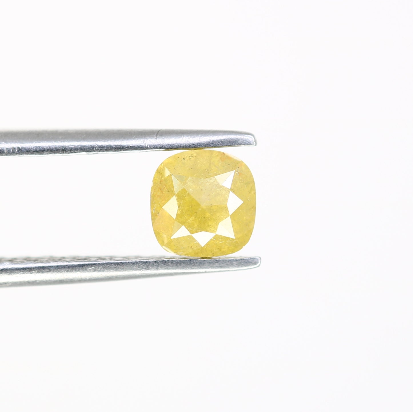0.70 CT Cushion Shape Yellow Loose Diamond For Engagement Ring - JayKrishna Diamond